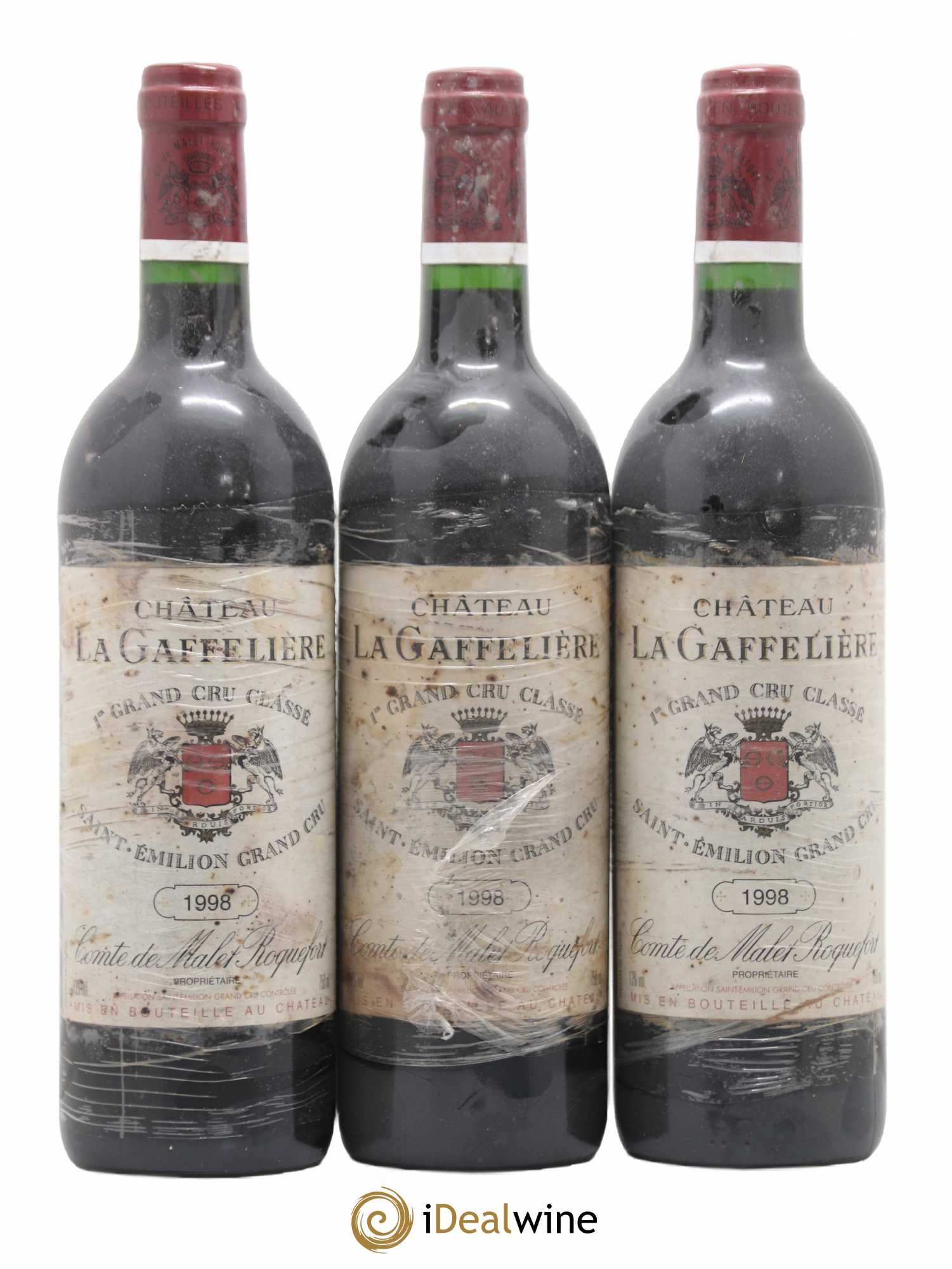 Château la Gaffelière 1er Grand Cru Classé B 1998 - Lotto di 6 bottiglie - 2