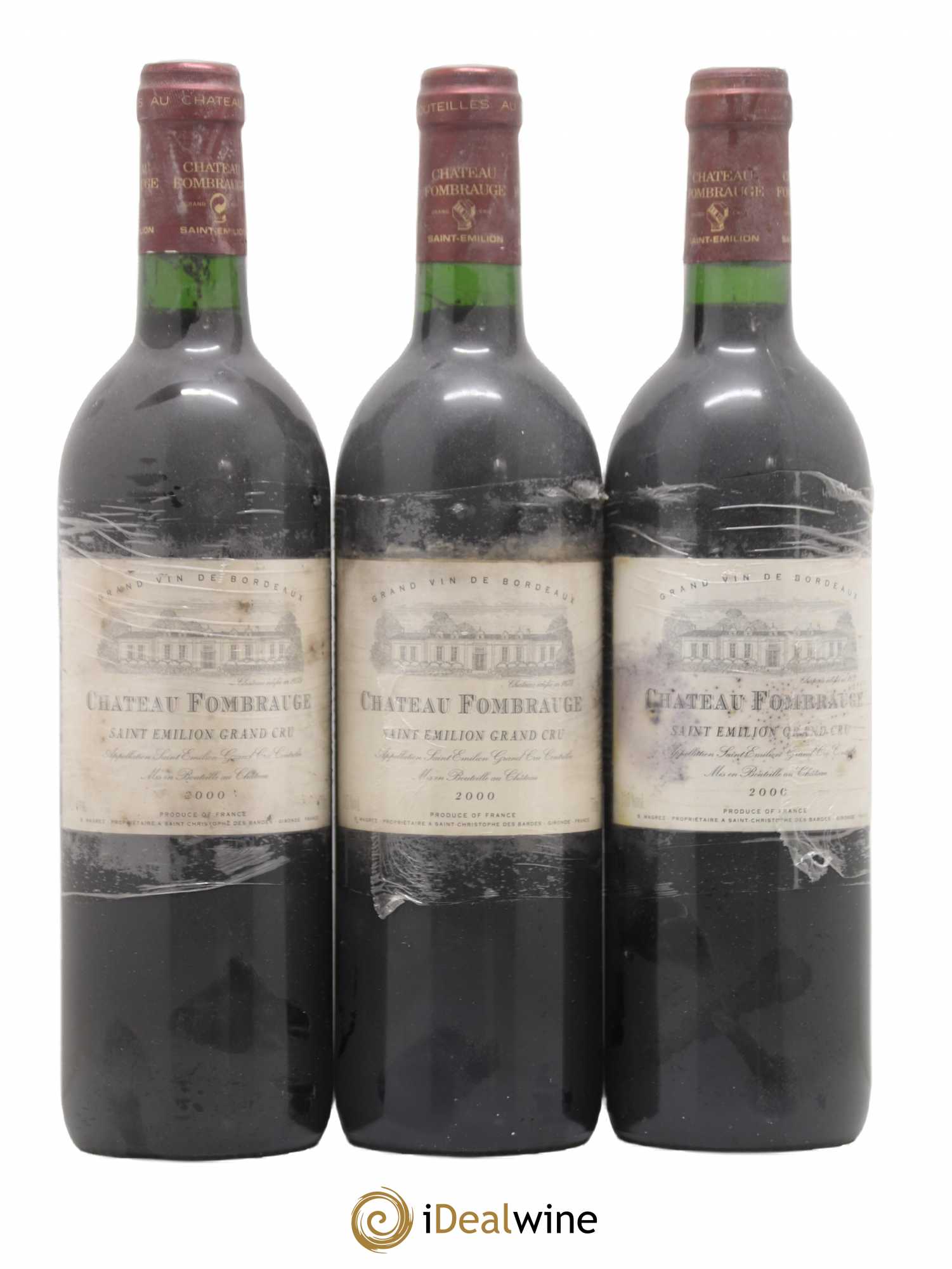 Château Fombrauge Grand Cru Classé 2000 - Lot de 6 bouteilles - 2