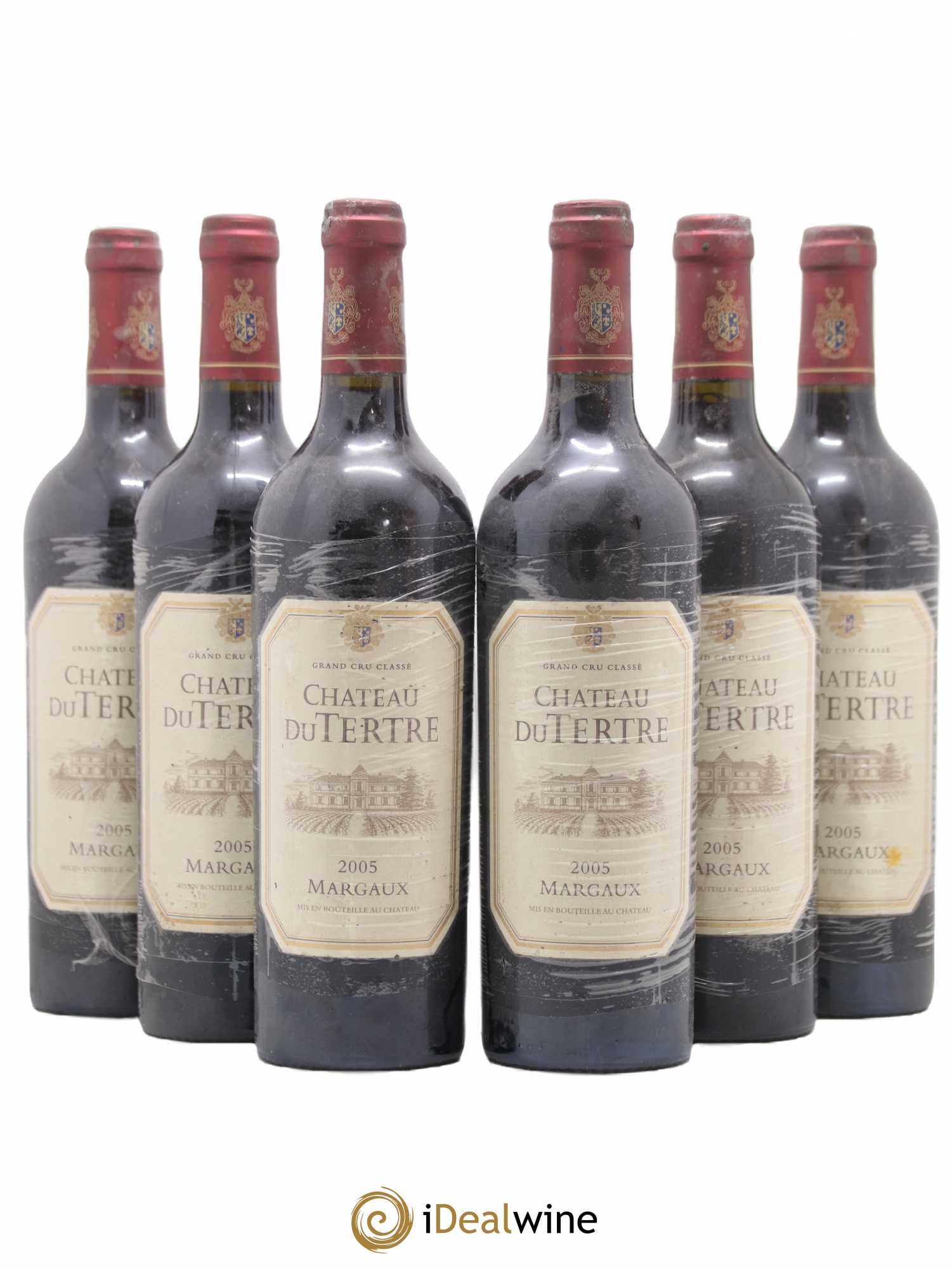 Château du Tertre 5ème Grand Cru Classé 2005 - Lot de 6 bouteilles - 0