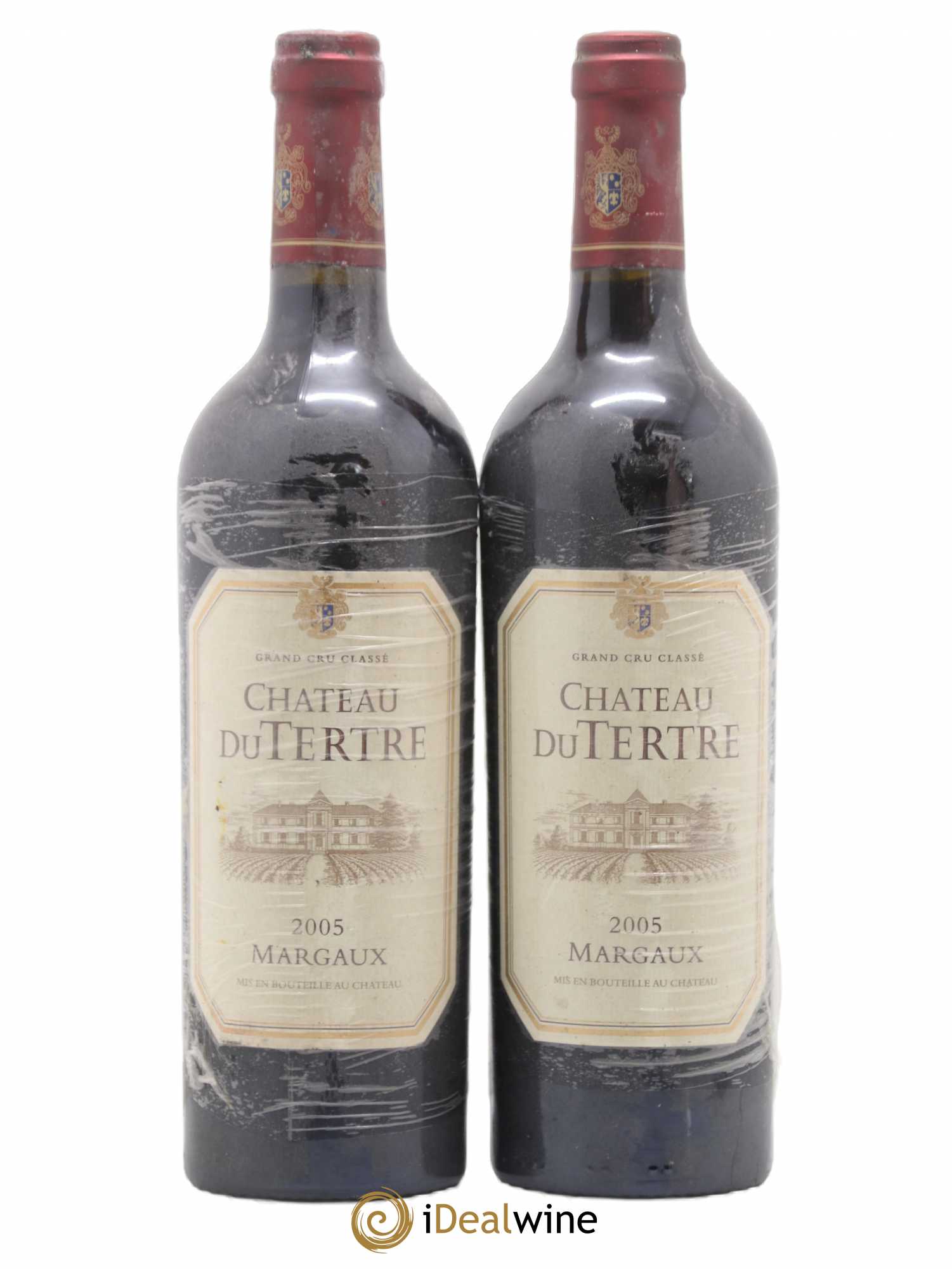 Château du Tertre 5ème Grand Cru Classé 2005 - Lot de 2 bouteilles - 0