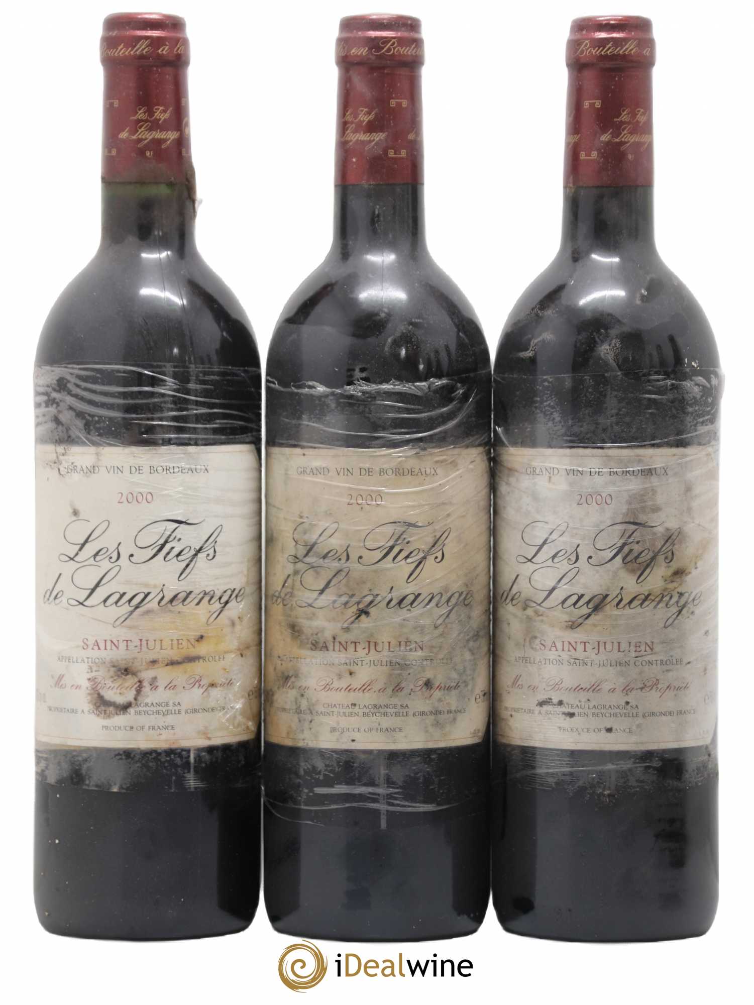 Les Fiefs de Lagrange Second Vin 2000 - Lot de 6 bouteilles - 1