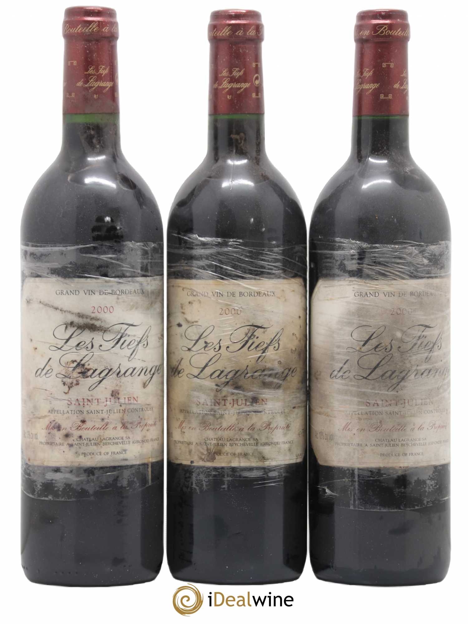 Les Fiefs de Lagrange Second Vin 2000 - Lot de 6 bouteilles - 2