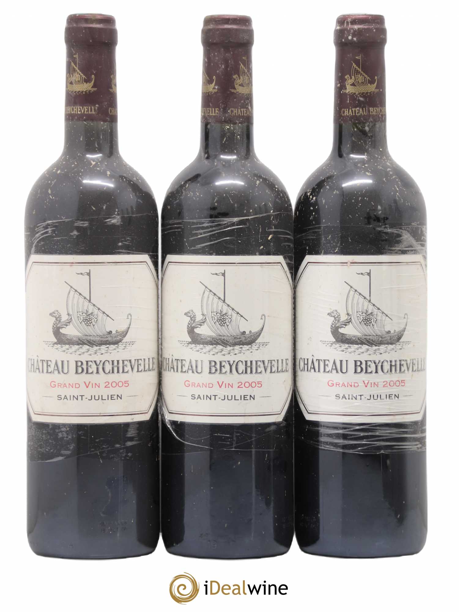 Château Beychevelle 4ème Grand Cru Classé 2005 - Lot de 6 bouteilles - 1