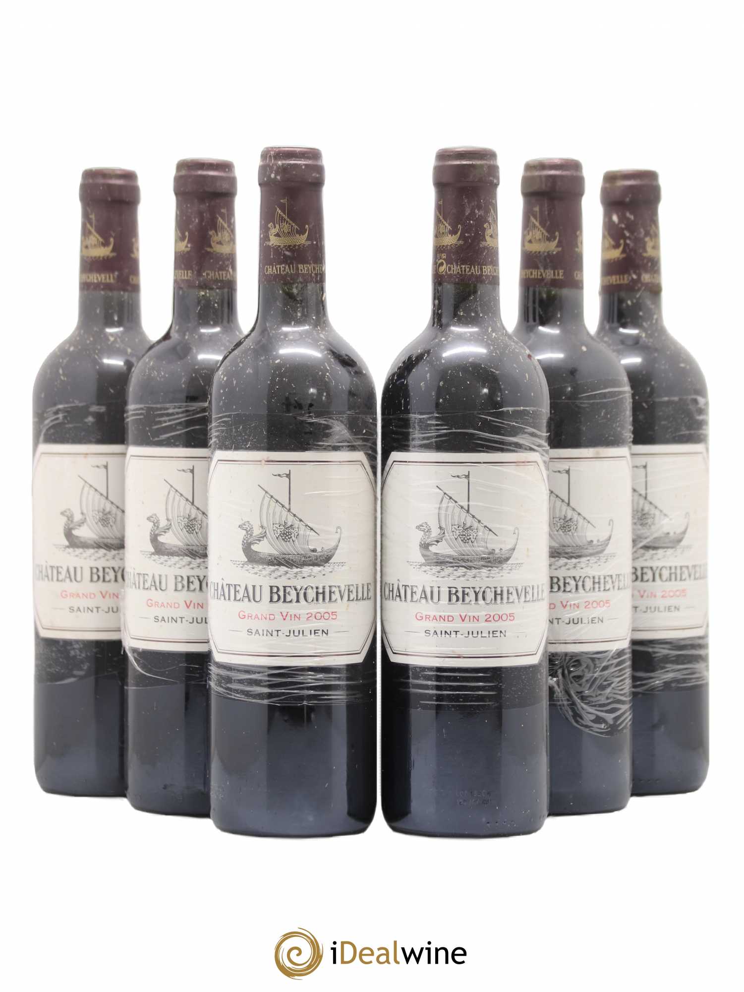 Château Beychevelle 4ème Grand Cru Classé 2005 - Lot de 6 bouteilles - 0