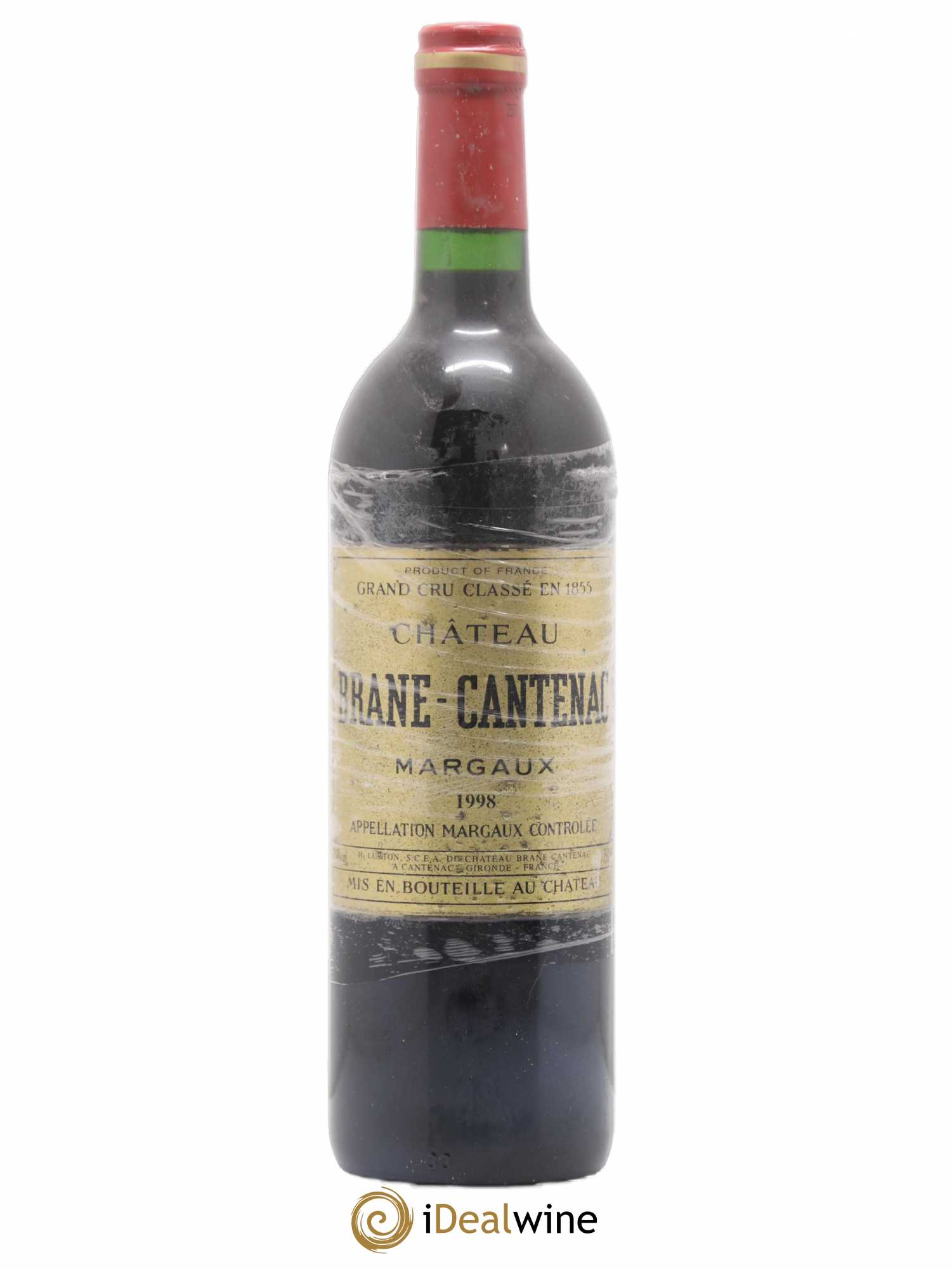 Château Brane Cantenac 2ème Grand Cru Classé 1998 - Lot de 1 bouteille - 0