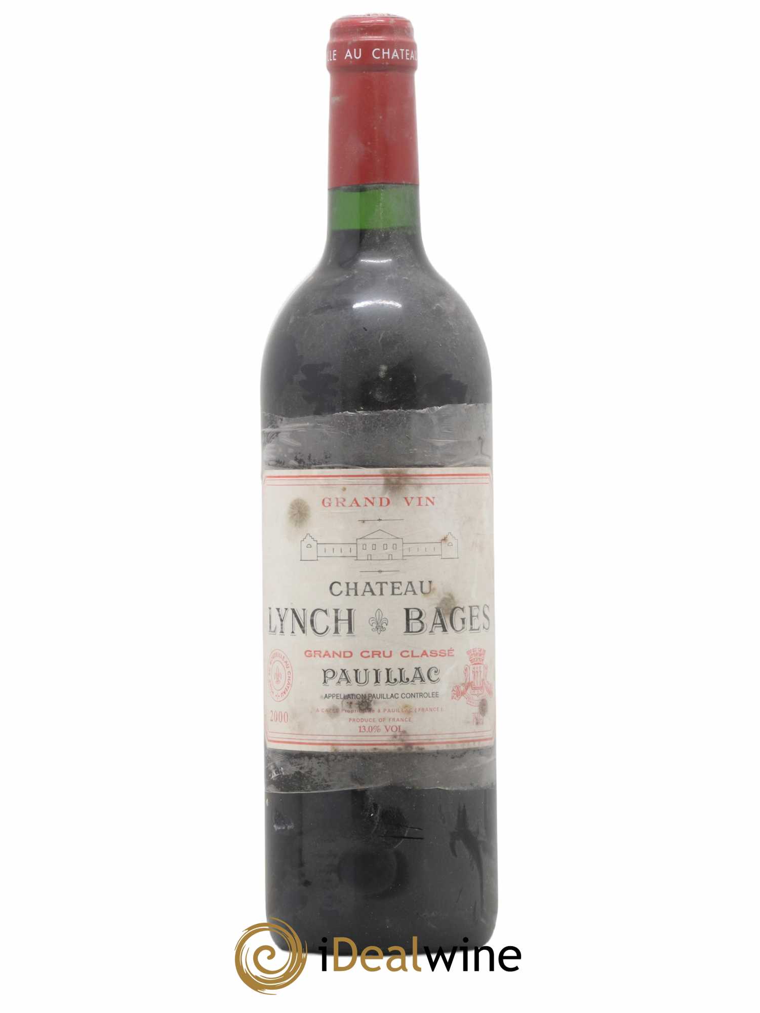 Château Lynch Bages 5ème Grand Cru Classé 2000 - Lot de 1 bouteille - 0