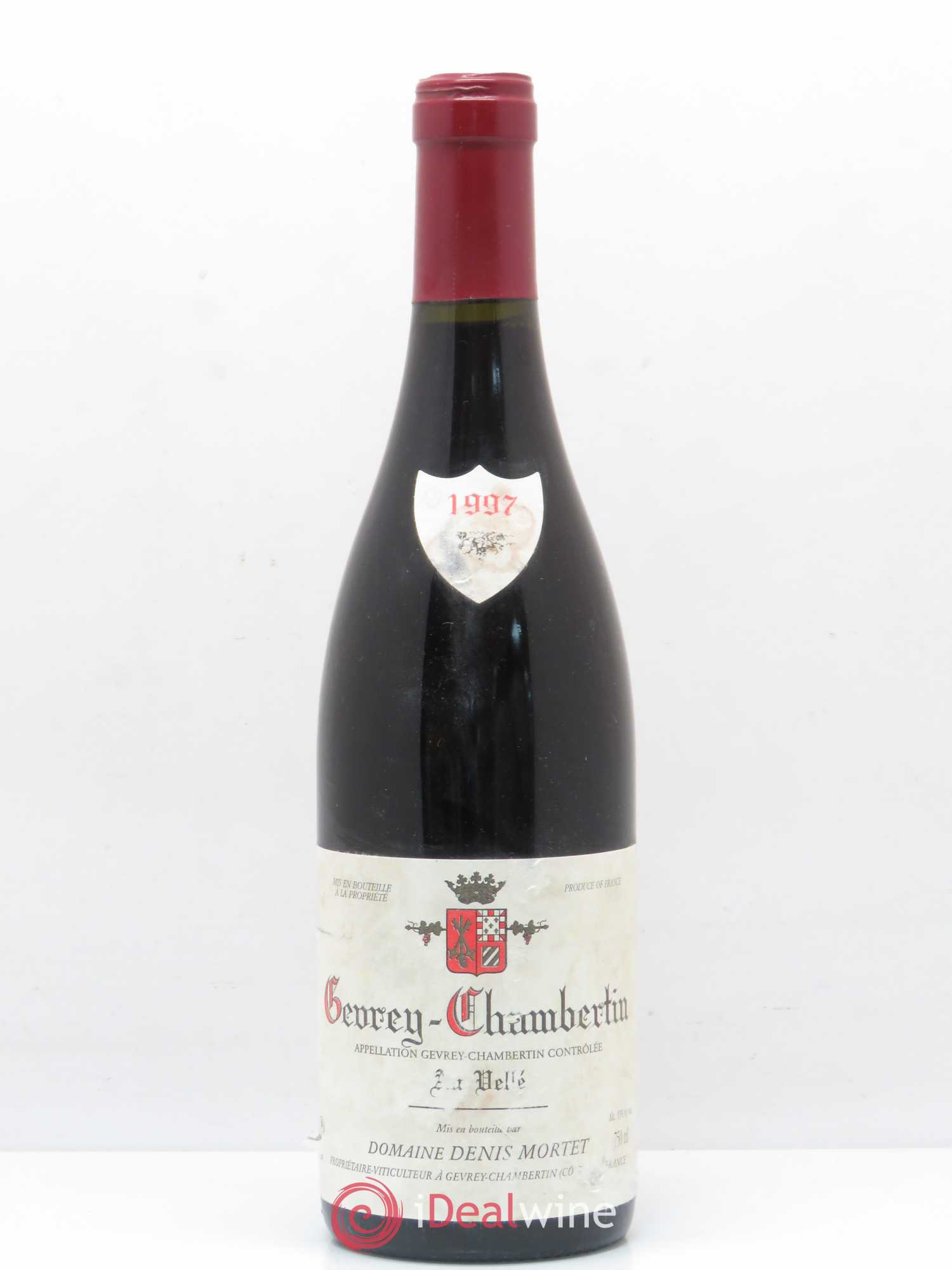 Gevrey-Chambertin Au Vellé Denis Mortet (Domaine) 1997 - Lot de 1 bouteille - 0