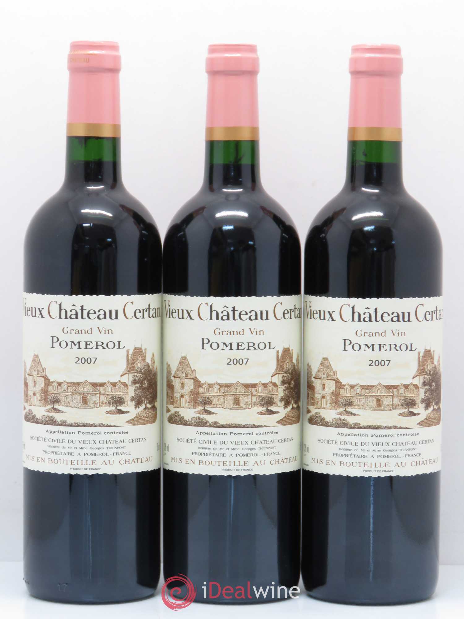 Vieux Château Certan 2007 - Lot de 6 bouteilles - 1