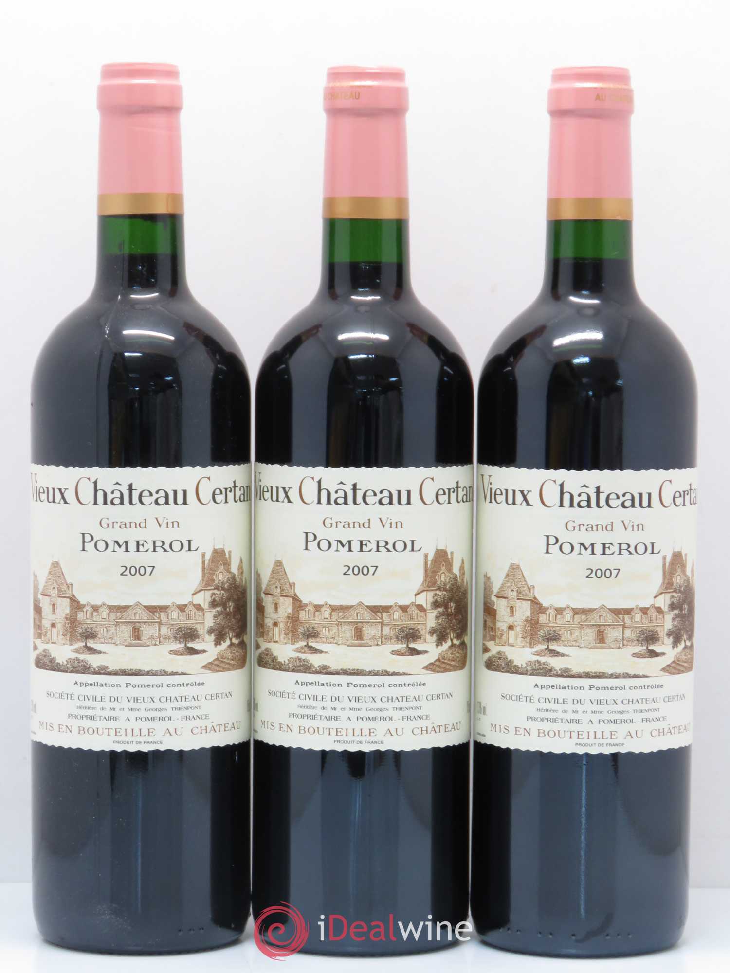 Vieux Château Certan 2007 - Lot de 6 bouteilles - 2