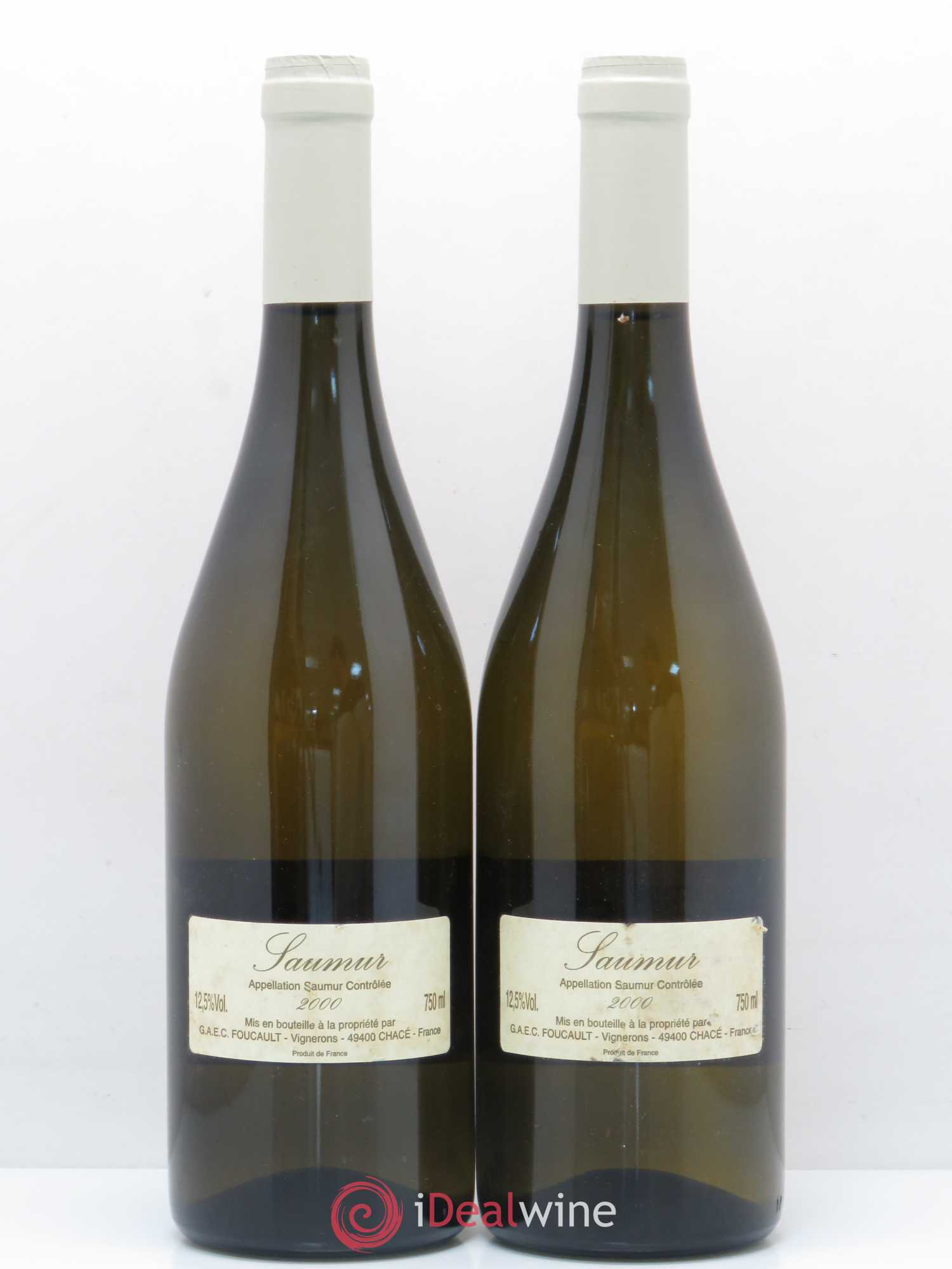 Saumur Brézé Clos Rougeard 2000 - Lot de 2 bouteilles - 1