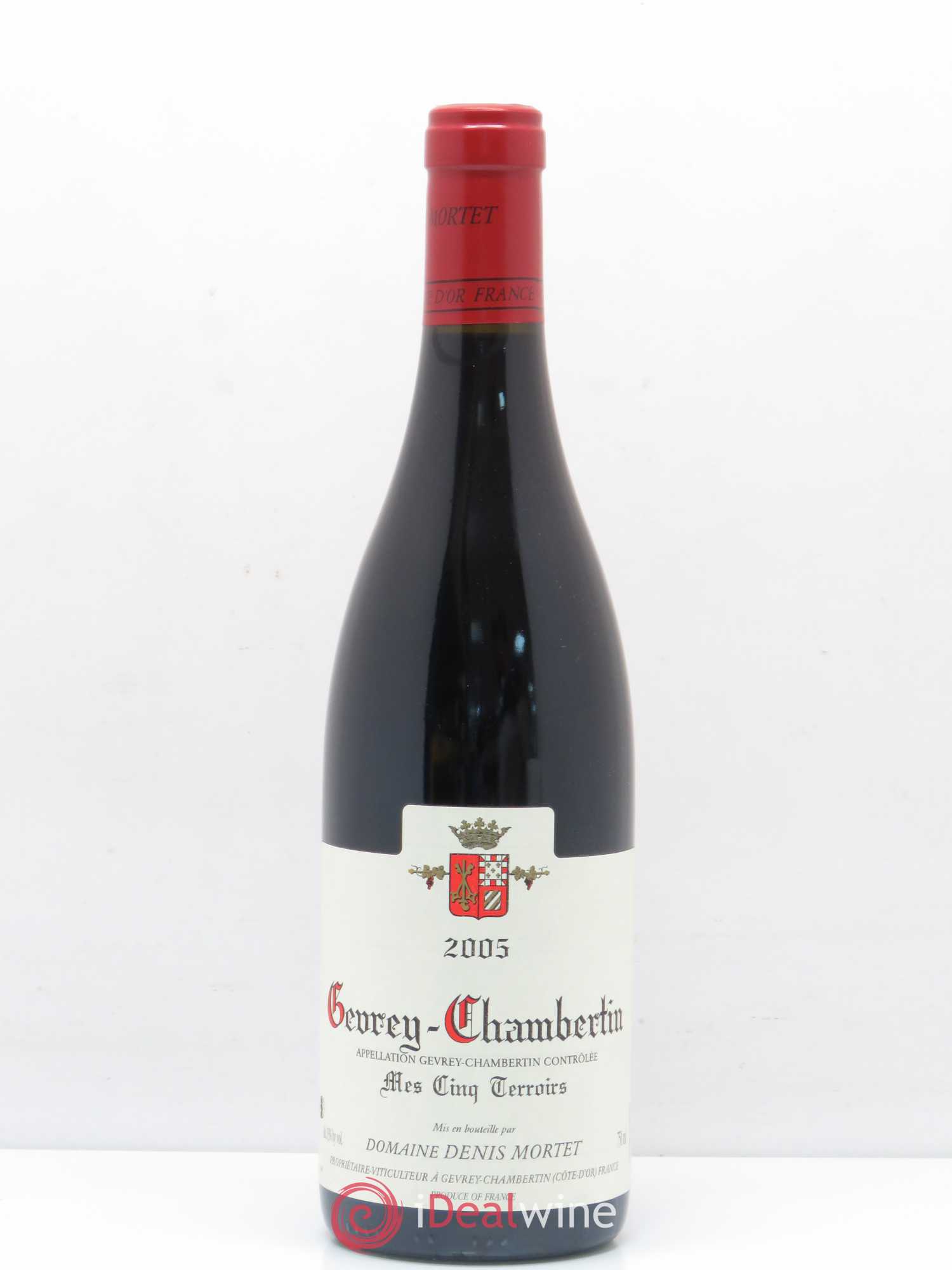 Gevrey-Chambertin Mes Cinq Terroirs Denis Mortet (Domaine) 2005 - Lot de 1 bouteille - 0