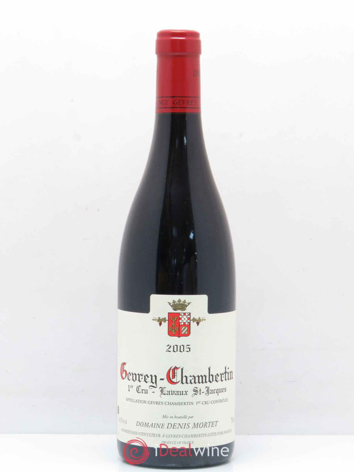 Gevrey-Chambertin 1er Cru Lavaux Saint Jacques Denis Mortet (Domaine) 2005 - Lot de 1 bouteille - 0