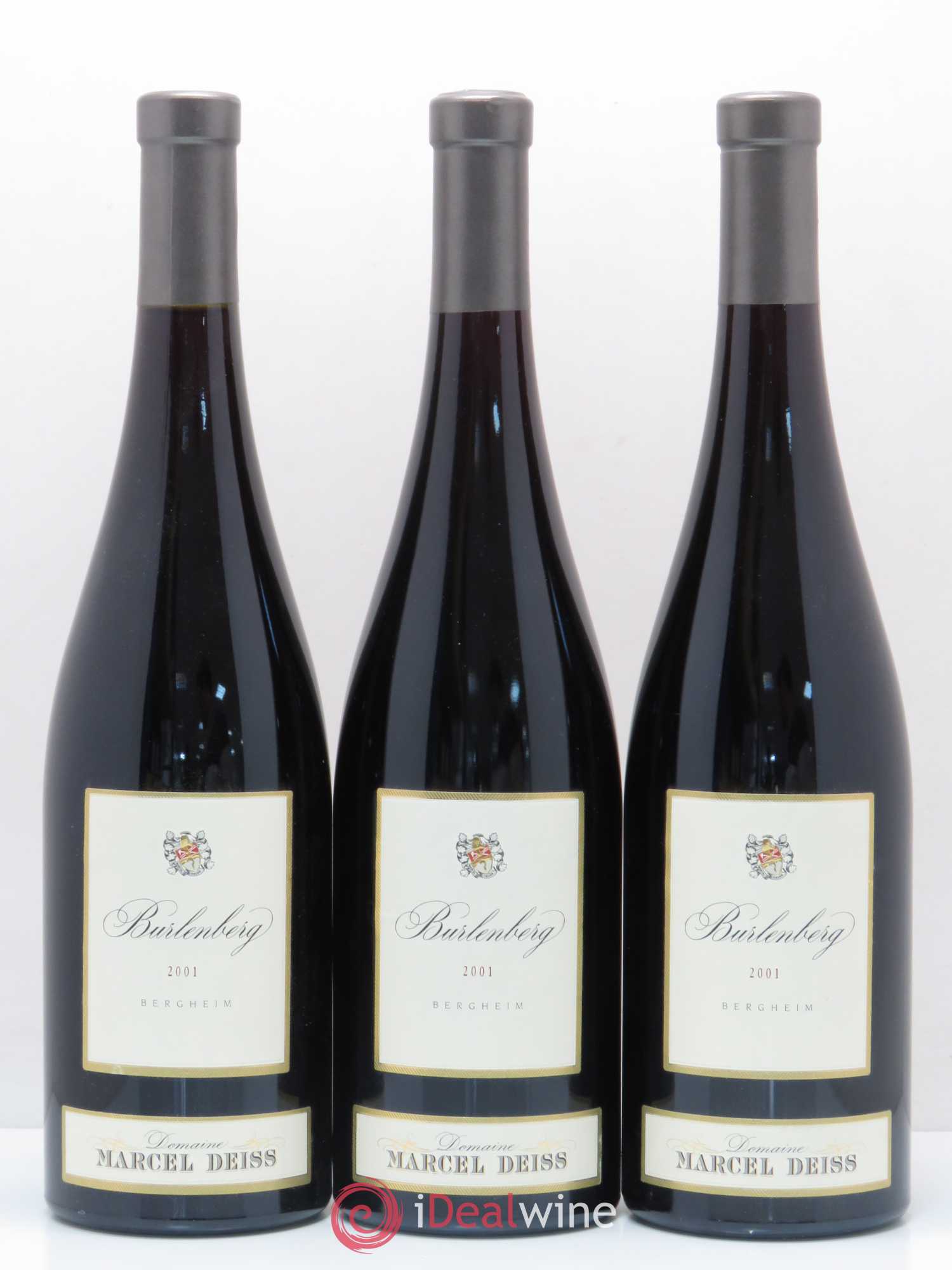 Alsace Burlenberg Marcel Deiss (Domaine) 2001 - Lot de 3 bouteilles - 0