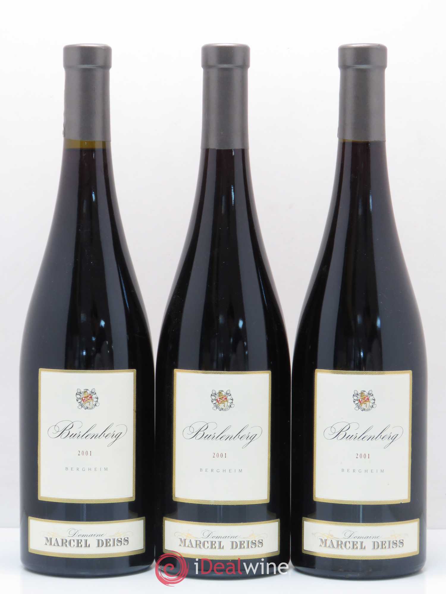 Alsace Burlenberg Marcel Deiss (Domaine) 2001 - Lot de 3 bouteilles - 0