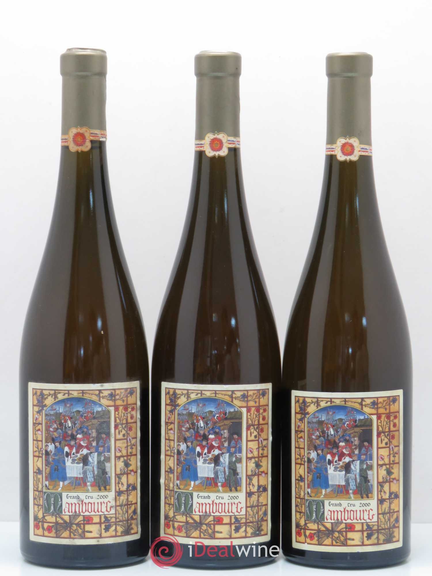 Alsace Grand Cru Mambourg Marcel Deiss (Domaine) 2000 - Lot de 3 bouteilles - 0