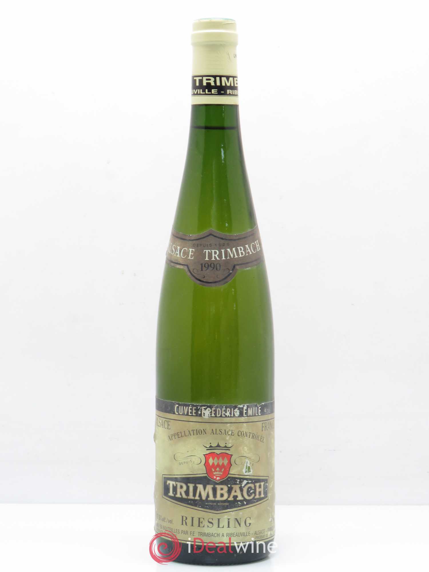 Alsace Riesling Cuvée Frédéric Emile Trimbach (Domaine) 1990 - Lot de 1 bouteille - 0