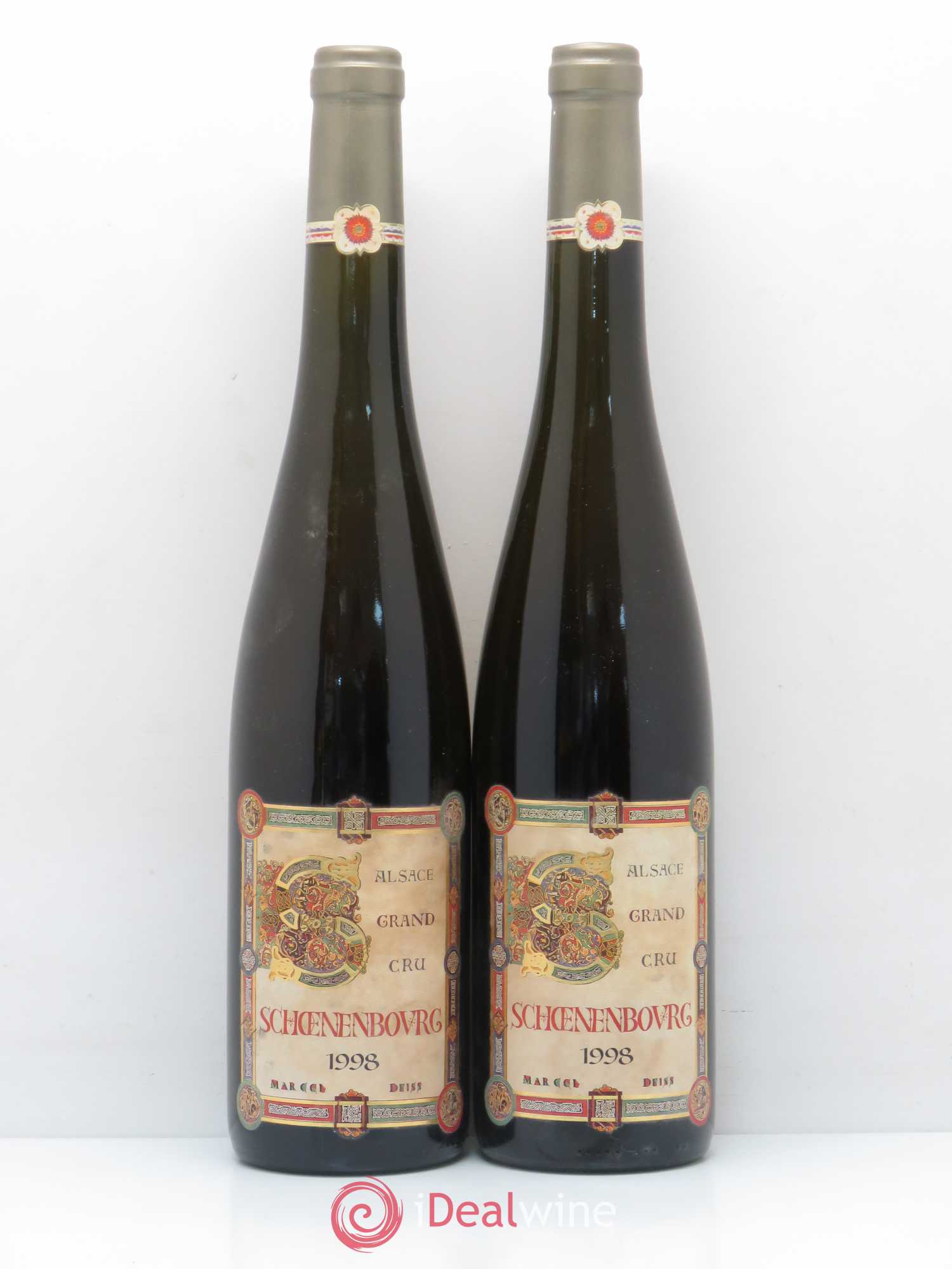 Alsace Grand Cru Schoenenbourg Marcel Deiss (Domaine) 1998 - Lot de 2 bouteilles - 0