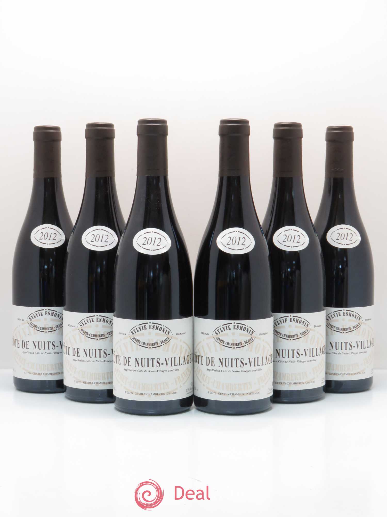 Côte de Nuits-Villages Sylvie Esmonin 2012 - Lot de 6 bouteilles - 0
