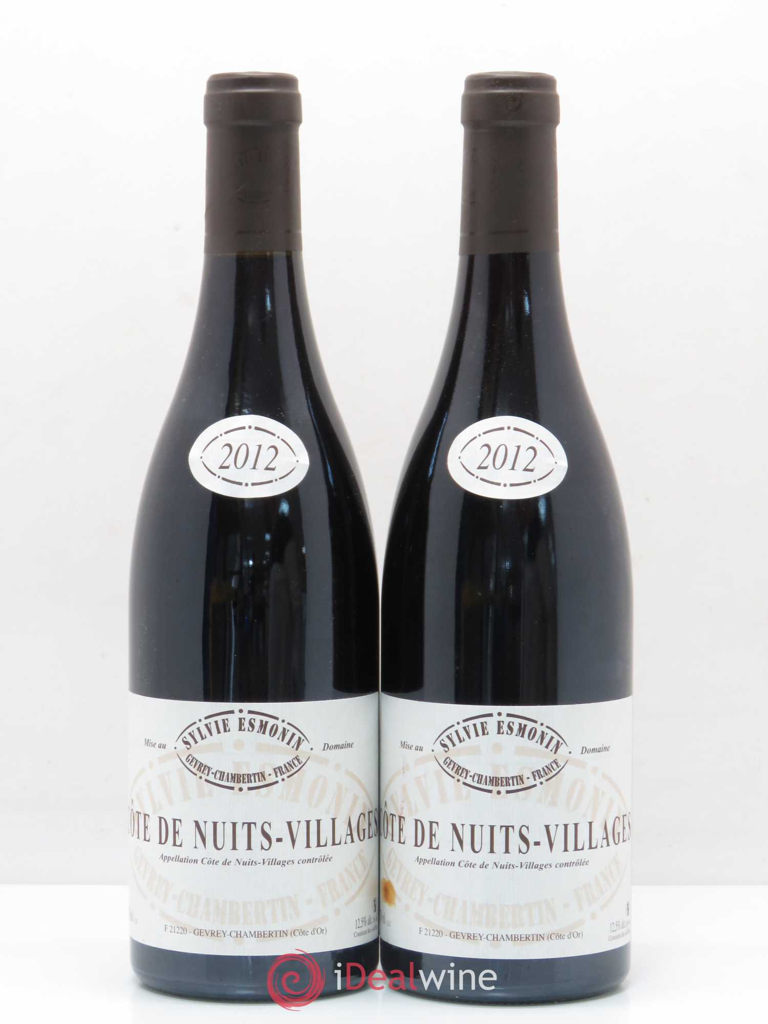 Côte de Nuits-Villages Sylvie Esmonin 2012 - Lot de 5 bouteilles - 2