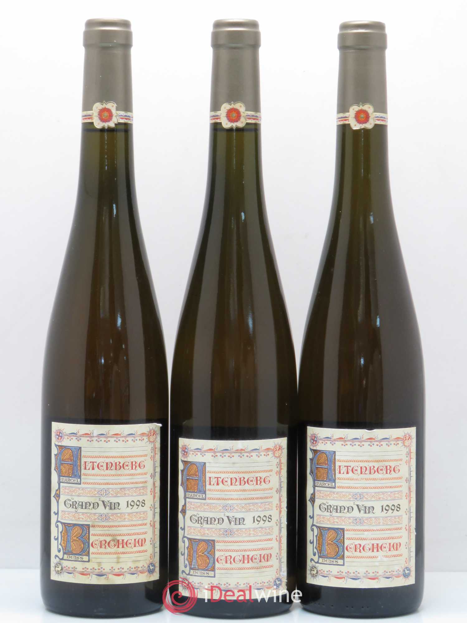 Alsace Grand Cru Altenberg de Bergheim Marcel Deiss (Domaine) 1998 - Lotto di 3 bottiglie - 0