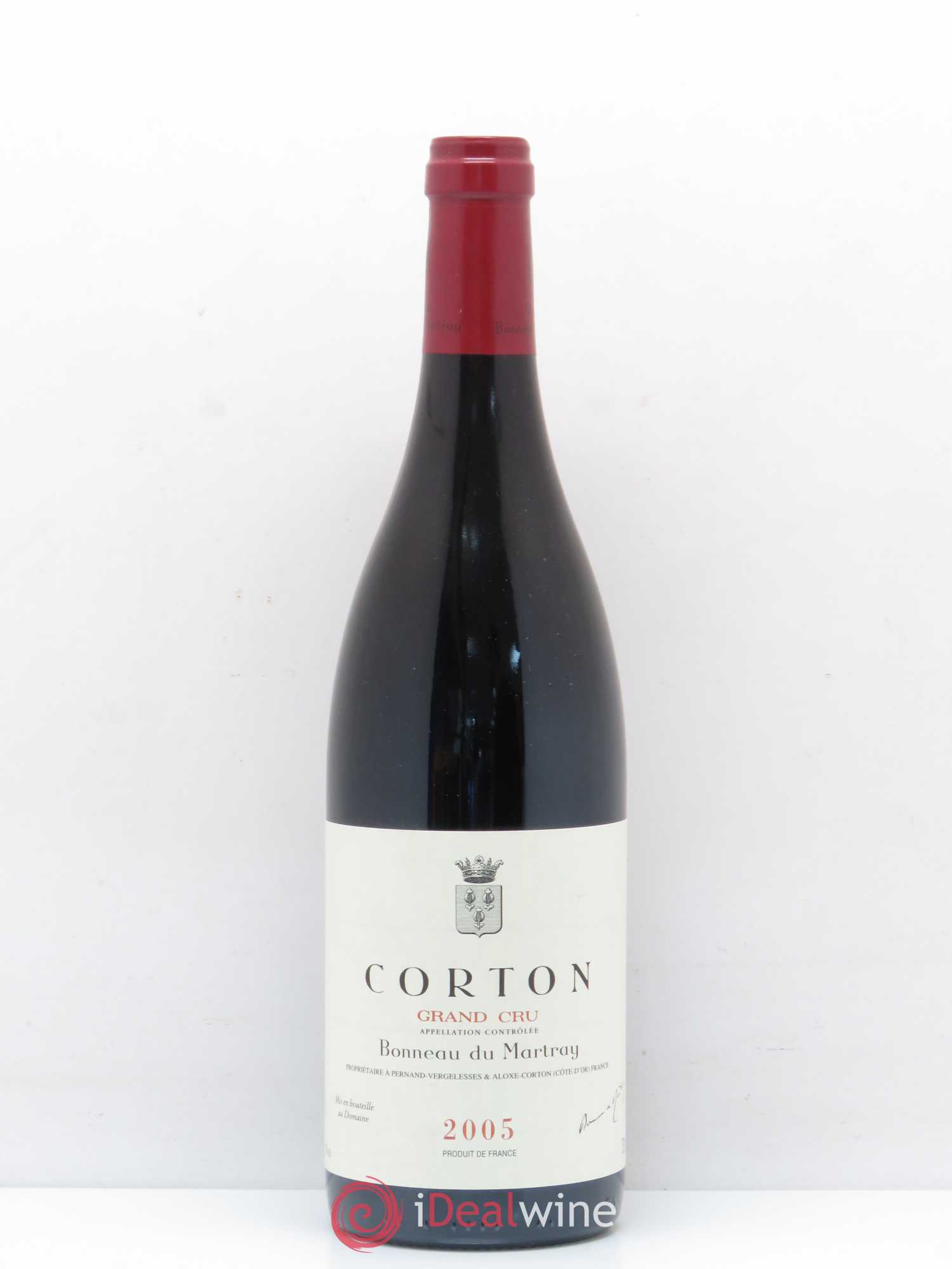 Corton Grand Cru Bonneau du Martray (Domaine) 2005 - Lot de 1 bouteille - 0
