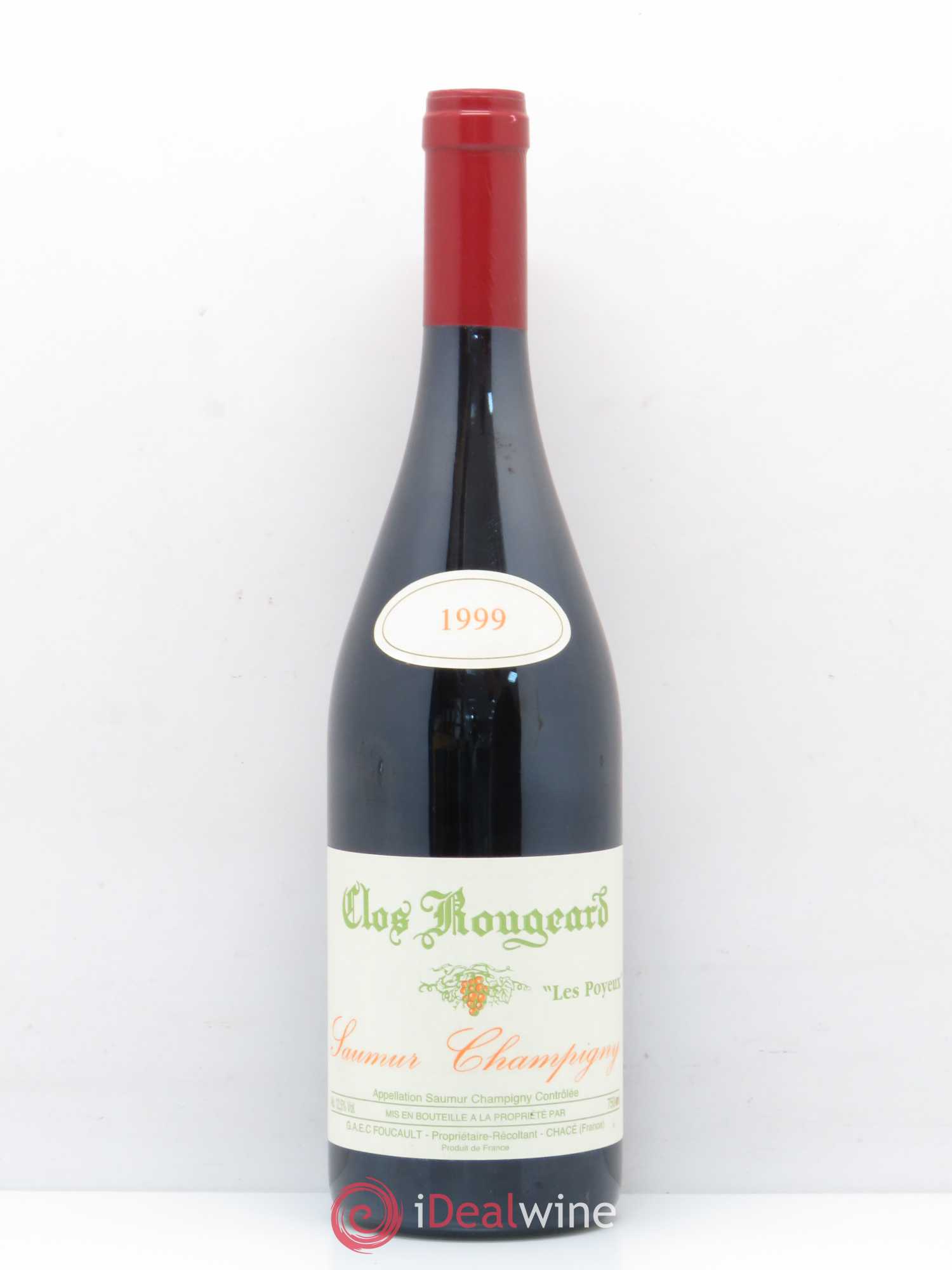 Saumur-Champigny Les Poyeux Clos Rougeard 1999 - Lot de 1 bouteille - 0