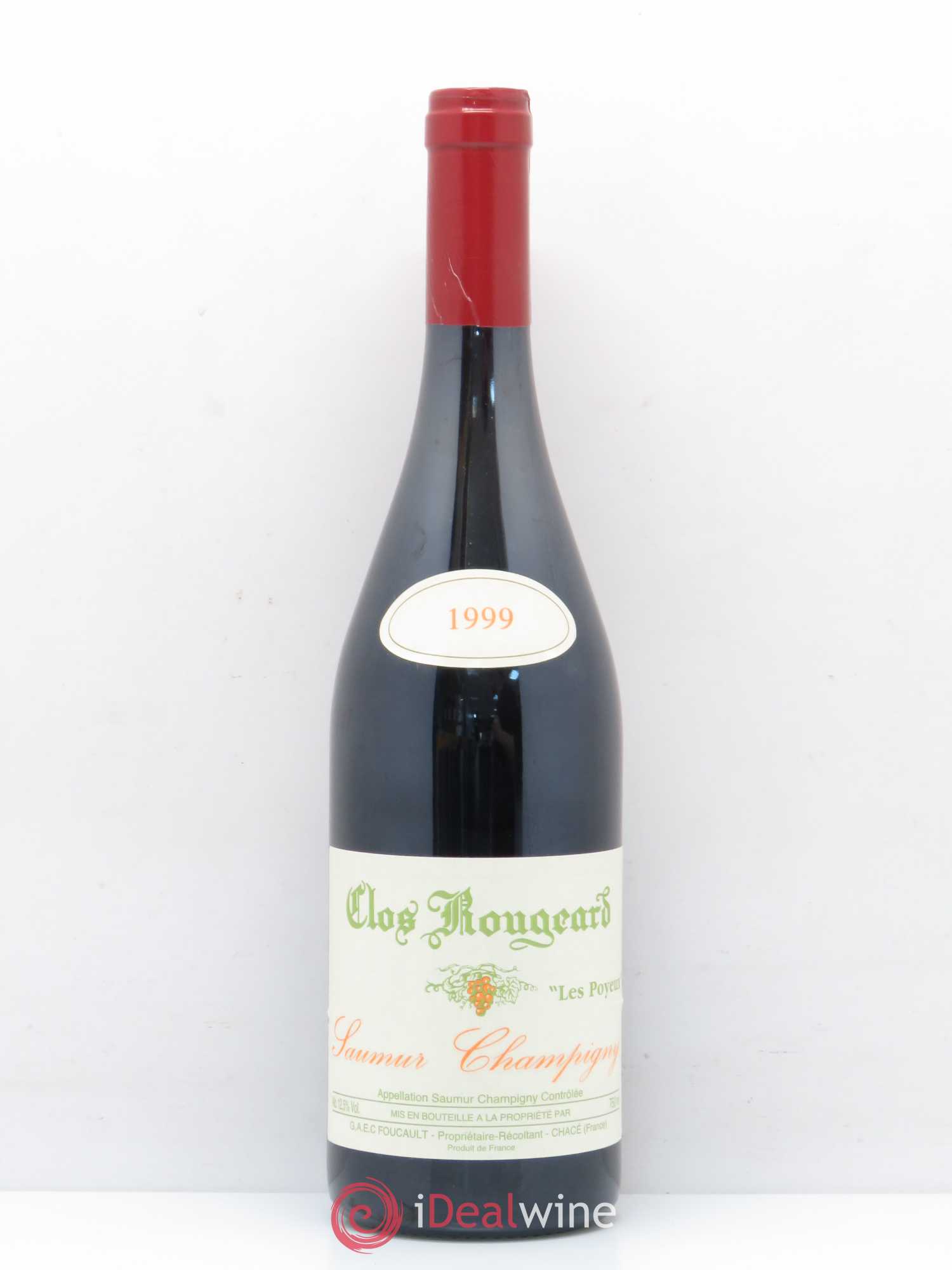 Saumur-Champigny Les Poyeux Clos Rougeard 1999 - Lot de 1 bouteille - 0