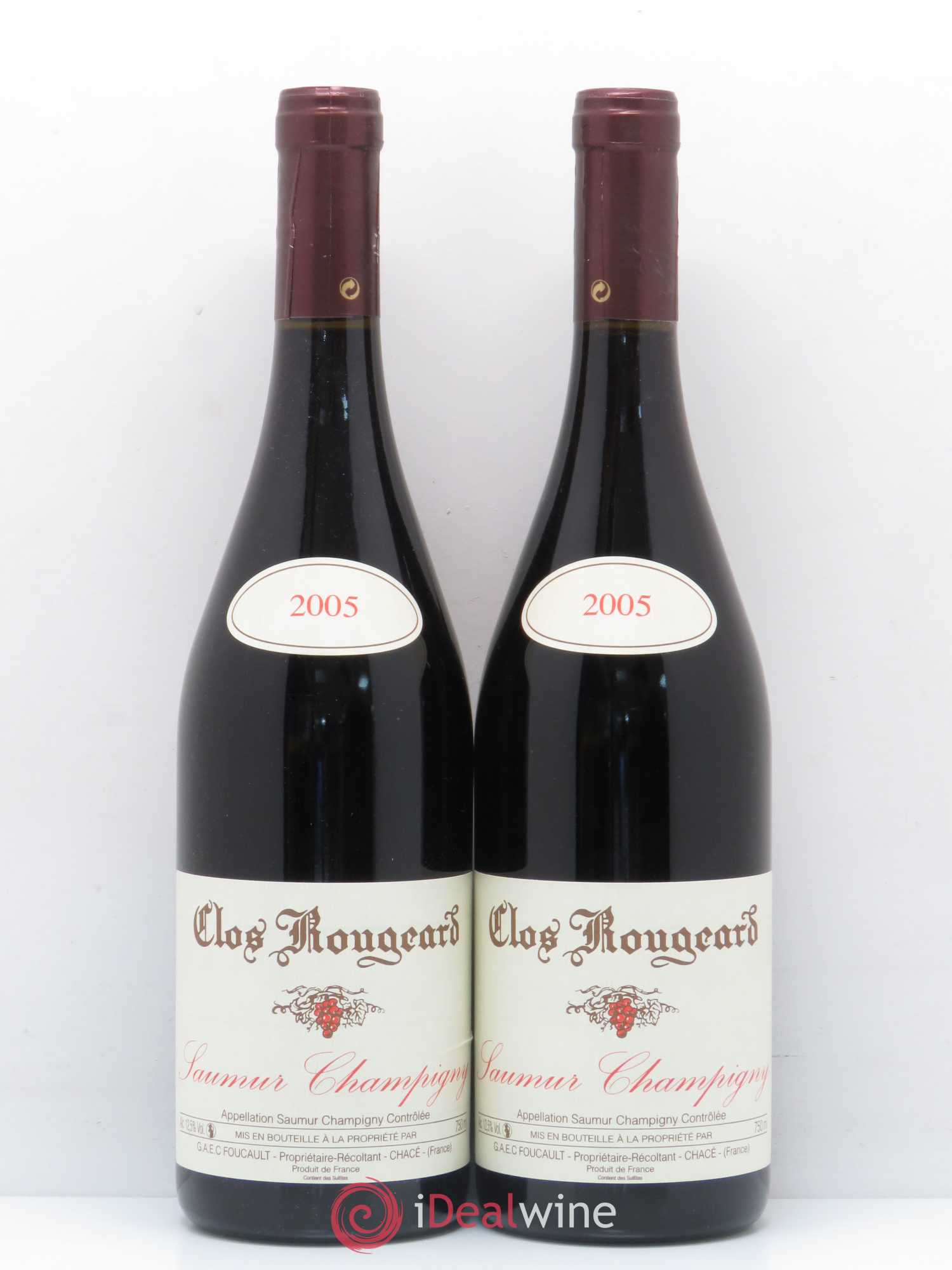 Saumur-Champigny Clos Rougeard 2005 - Lot de 2 bouteilles - 0