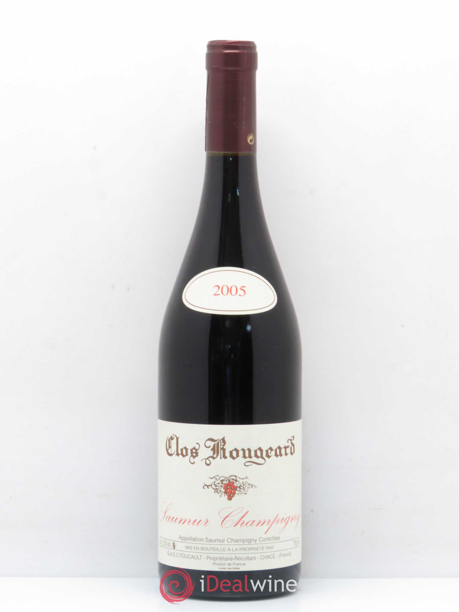 Saumur-Champigny Clos Rougeard 2005 - Lot de 1 bouteille - 0