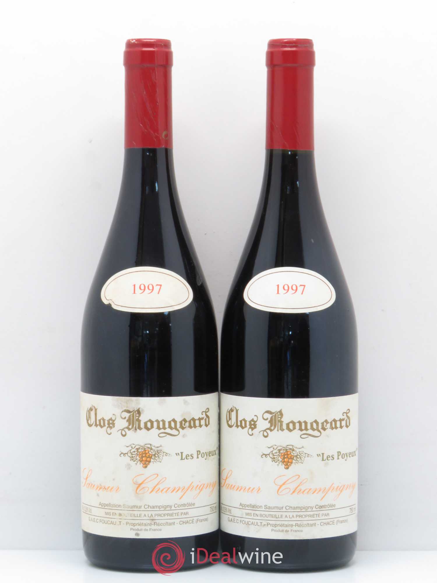 Saumur-Champigny Les Poyeux Clos Rougeard 1997 - Lot de 2 bouteilles - 0