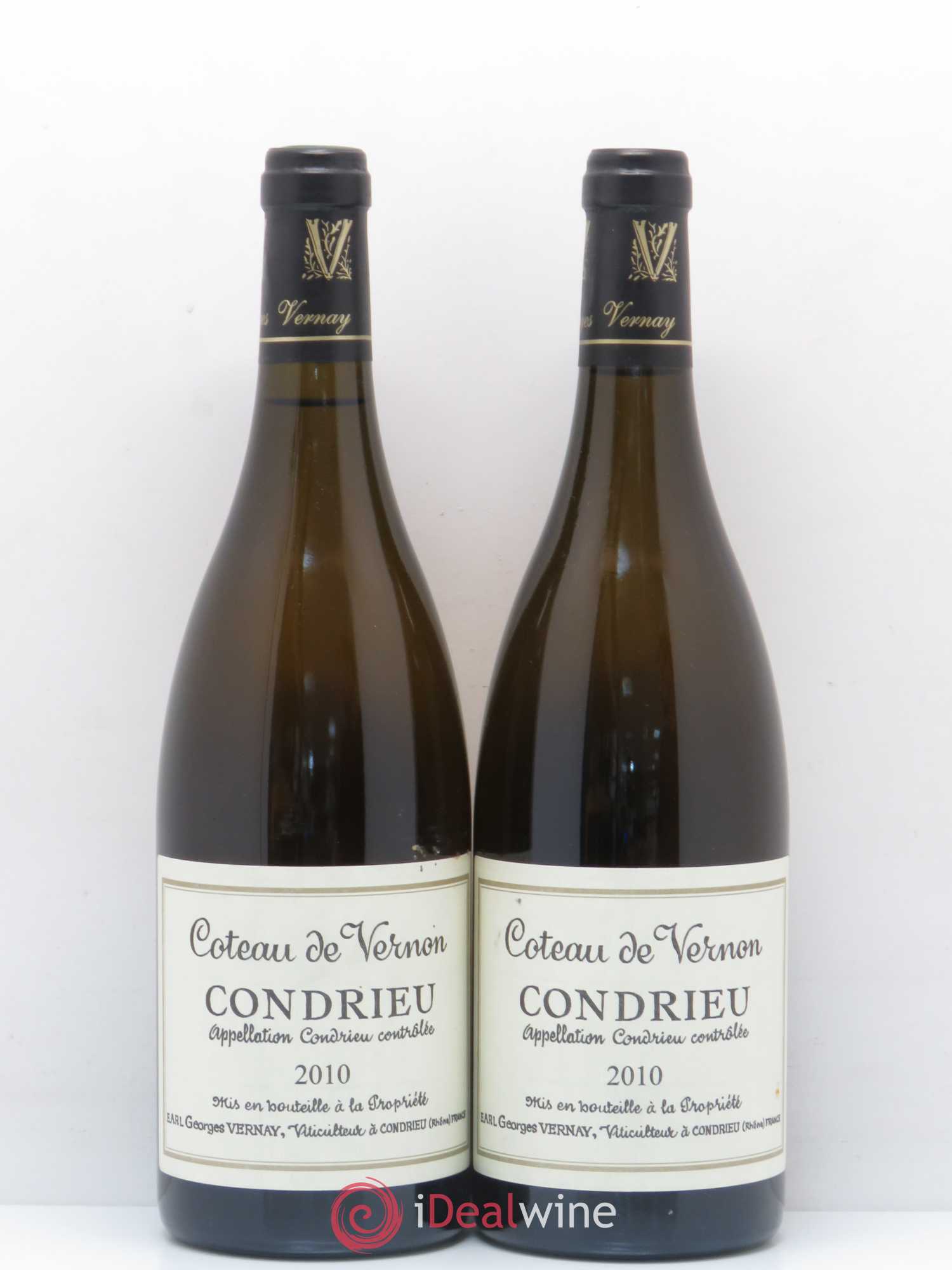 Condrieu Coteau de Vernon Georges Vernay 2010 - Lot de 2 bouteilles - 0