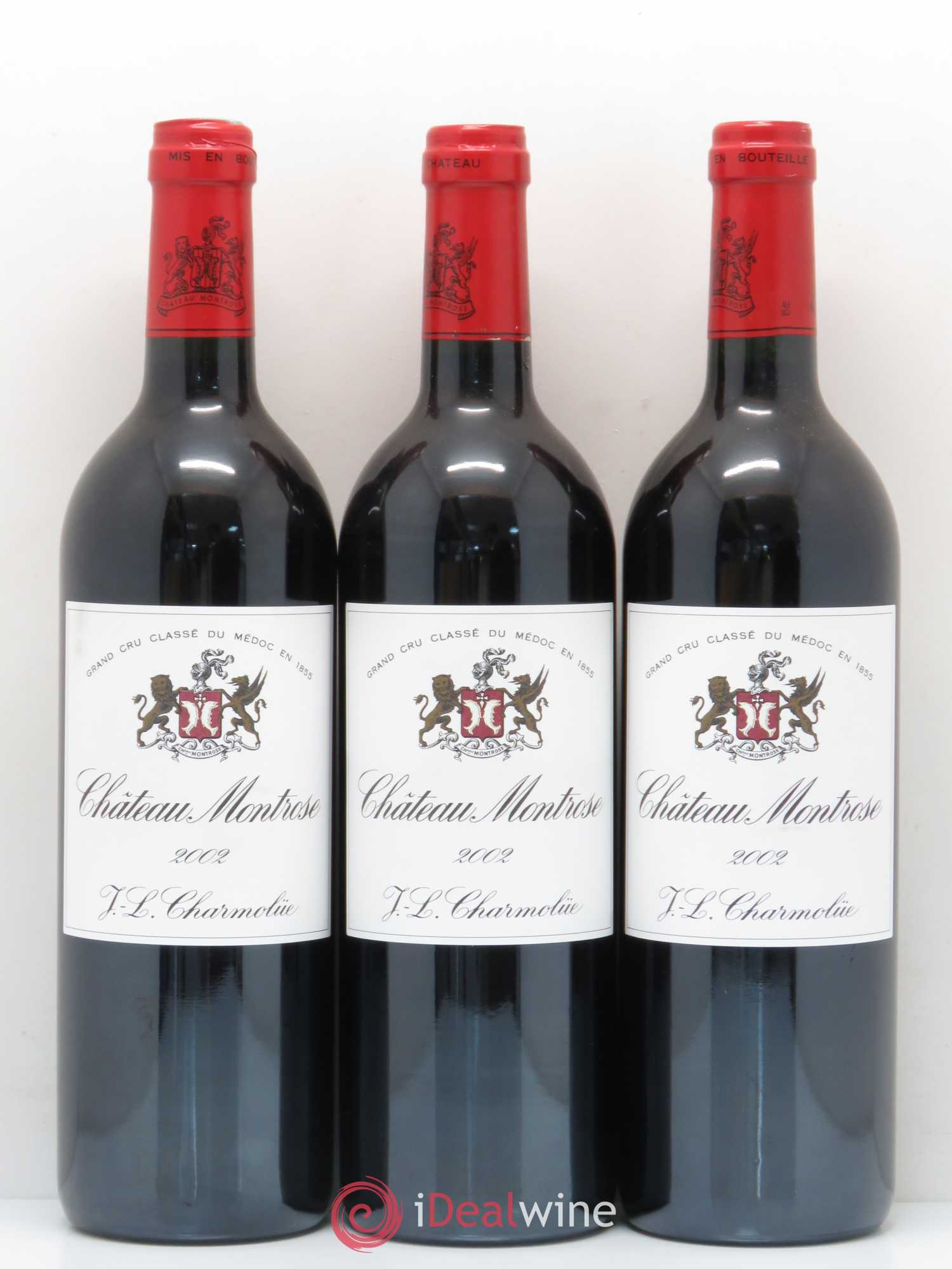 Château Montrose 2ème Grand Cru Classé 2002 - Lot de 12 bouteilles - 2