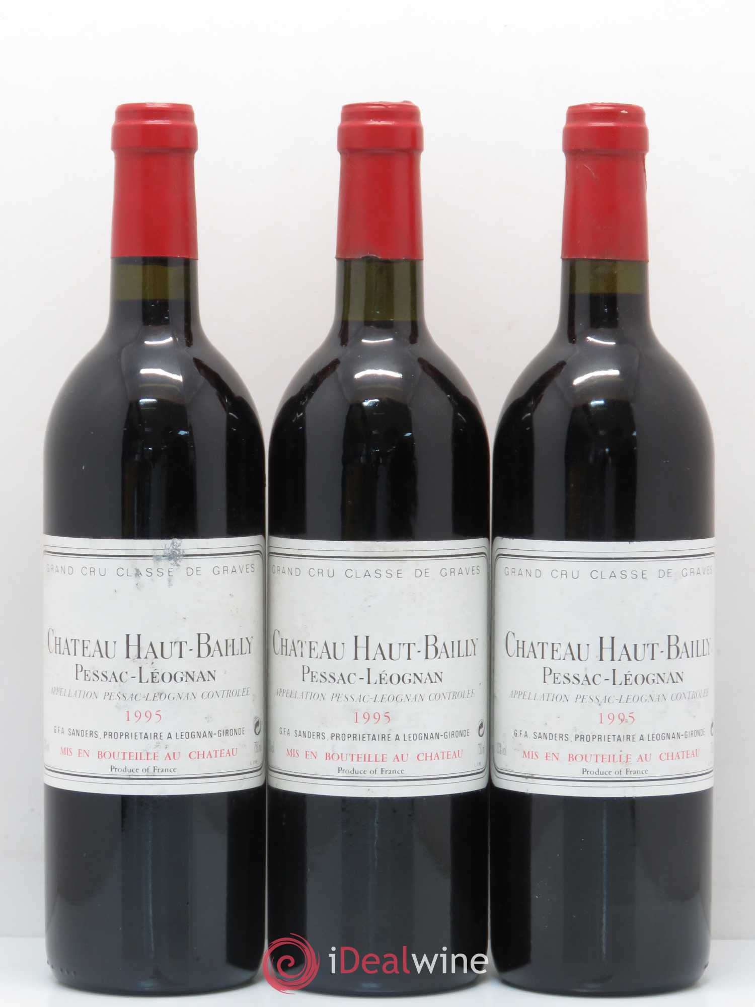 Château Haut-Bailly Cru Classé de Graves 1995 - Lot de 6 bouteilles - 2