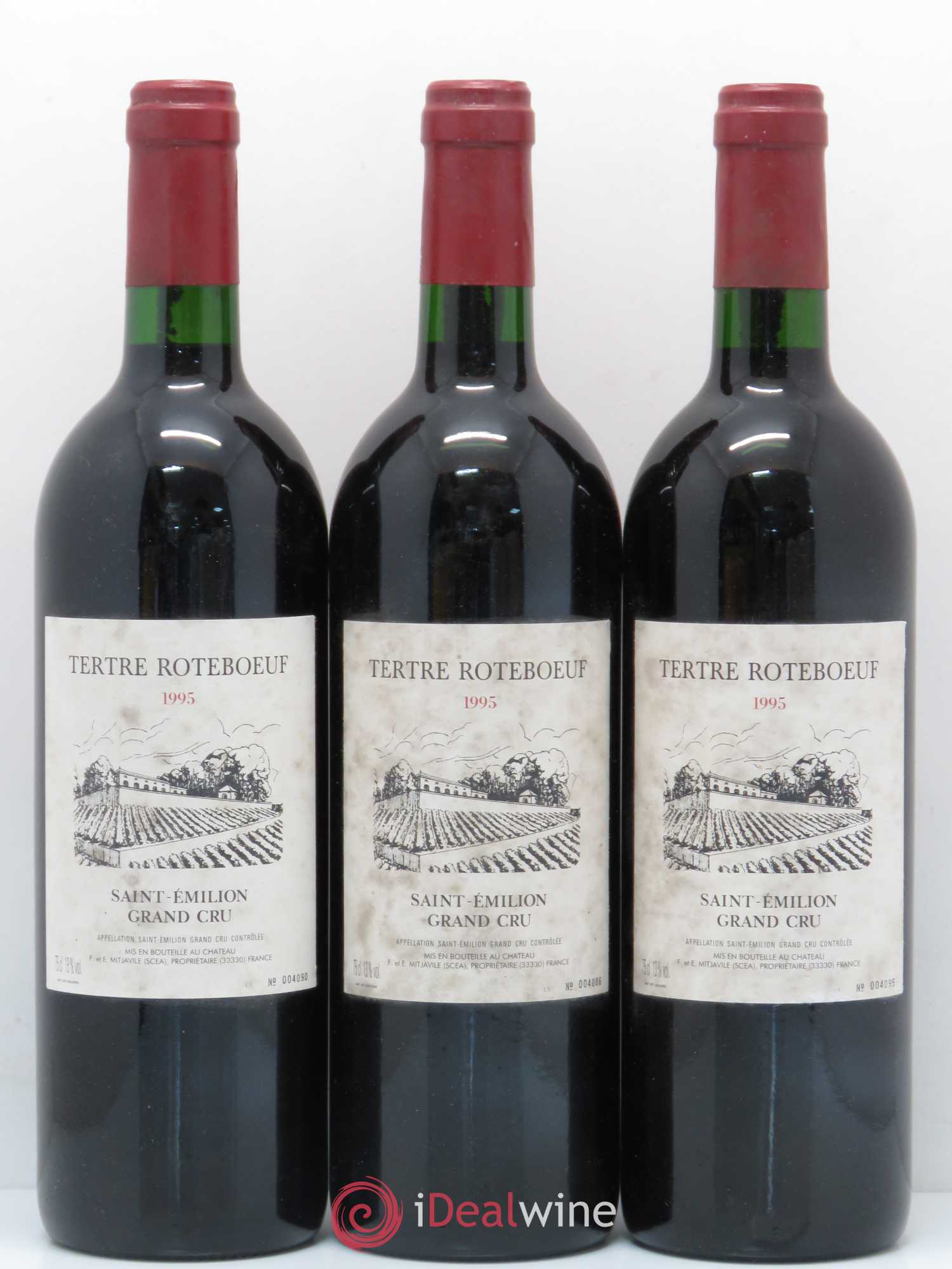Château Tertre Roteboeuf 1995 - Lot de 6 bouteilles - 2