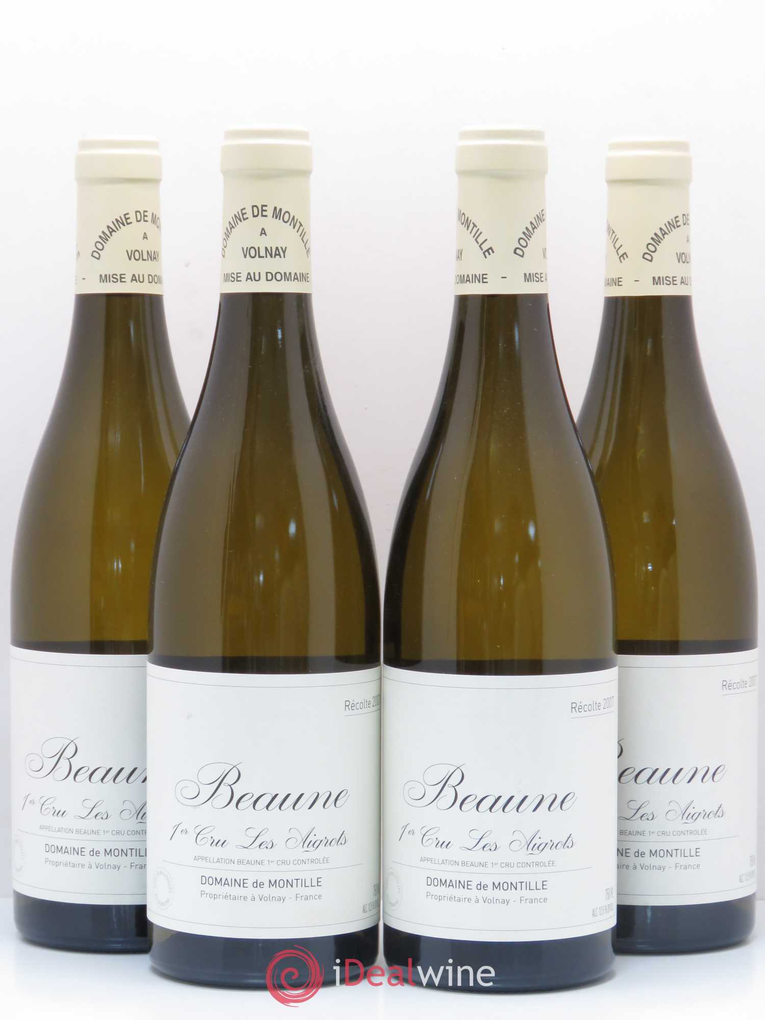 Beaune 1er Cru Les Aigrots De Montille (Domaine) 2007 - Lot de 4 bouteilles - 0