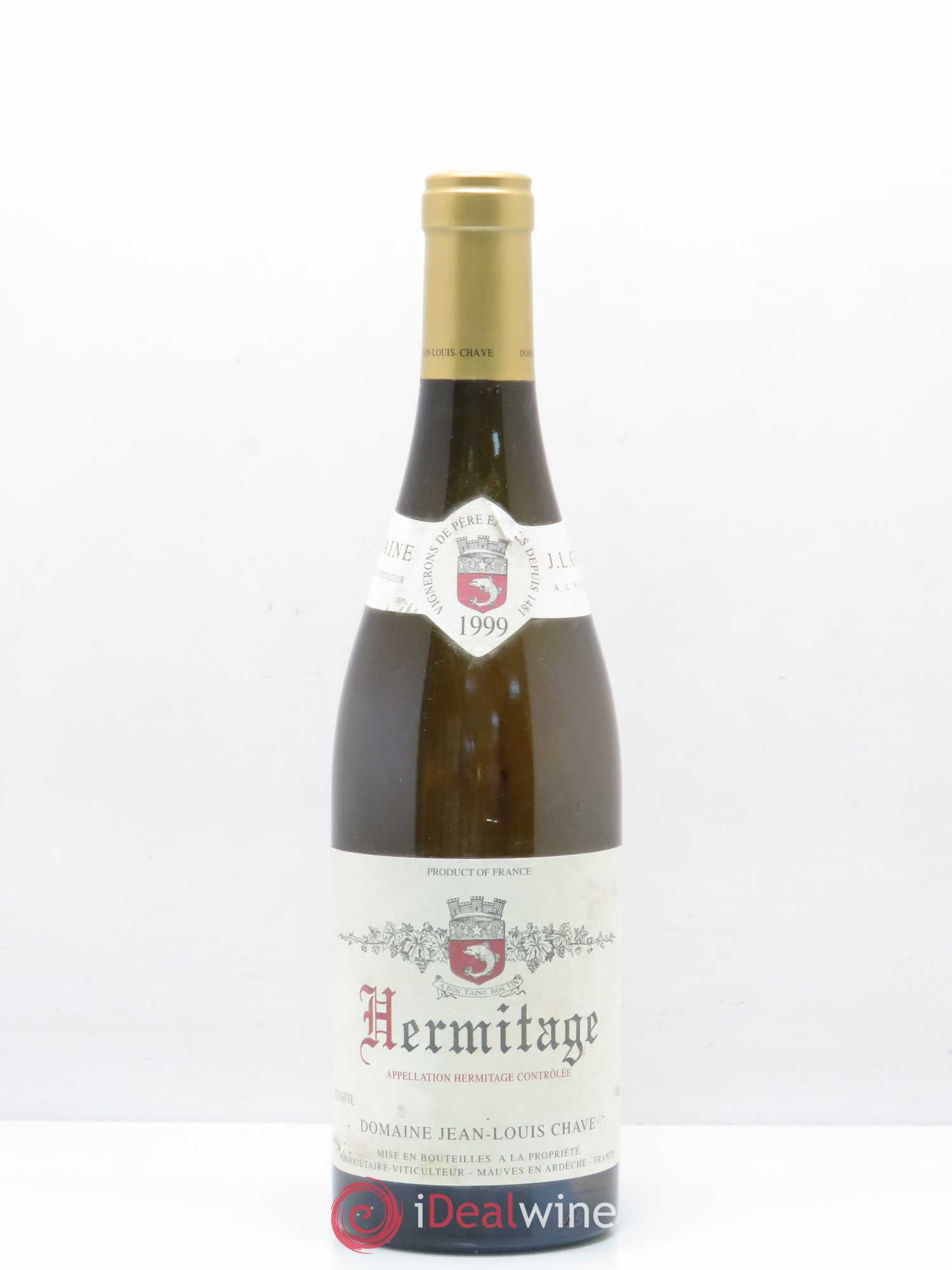 Hermitage Jean-Louis Chave 1999 - Lot de 1 bouteille - 0