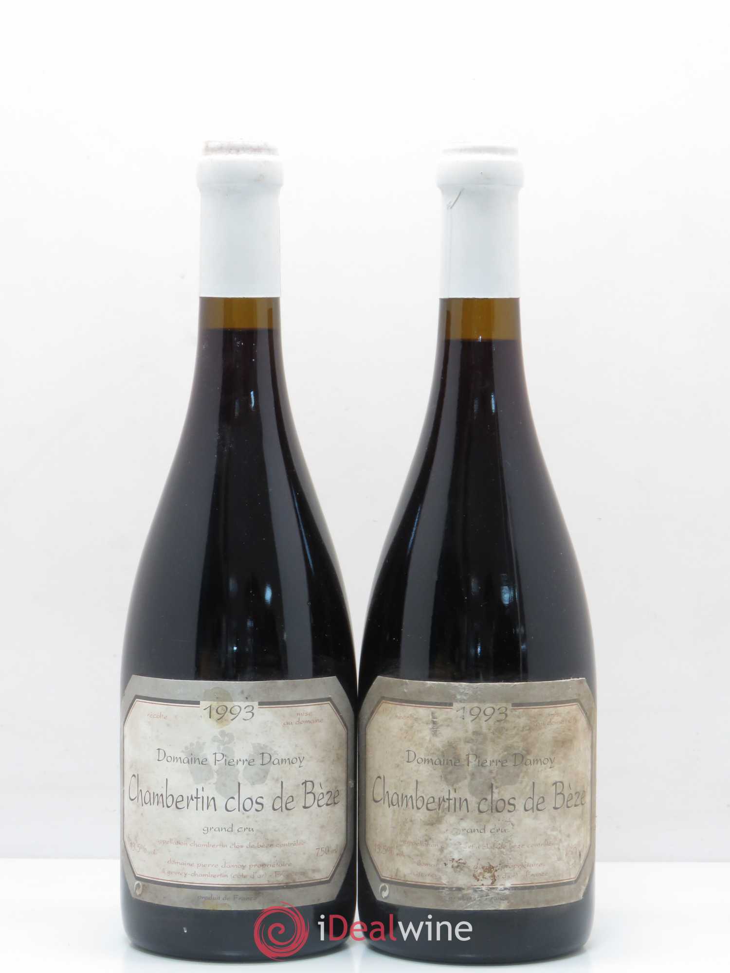 Chambertin Clos de Bèze Grand Cru Pierre Damoy 1993 - Lot de 2 bouteilles - 0