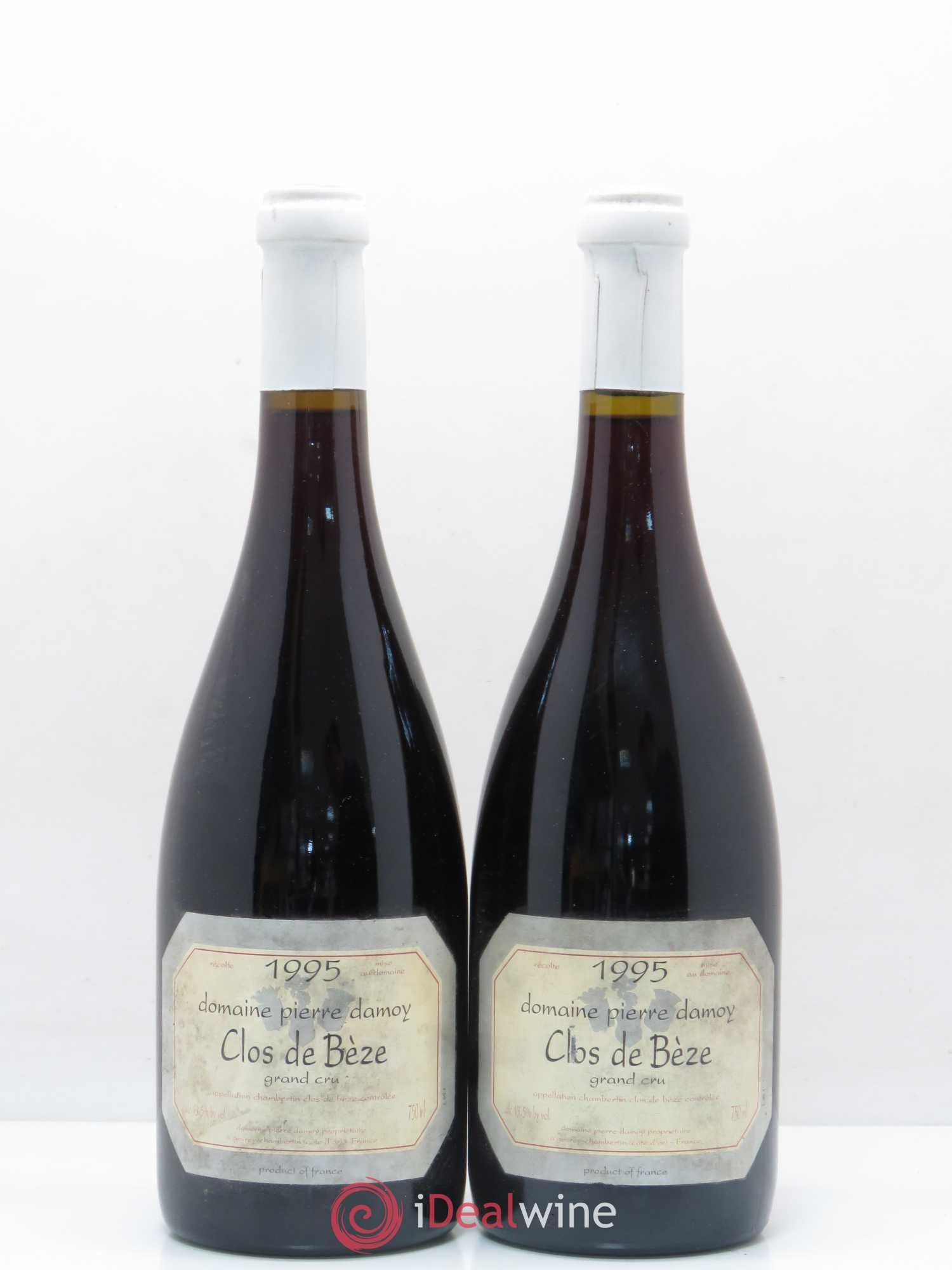 Chambertin Clos de Bèze Grand Cru Pierre Damoy 1995 - Lot de 2 bouteilles - 0