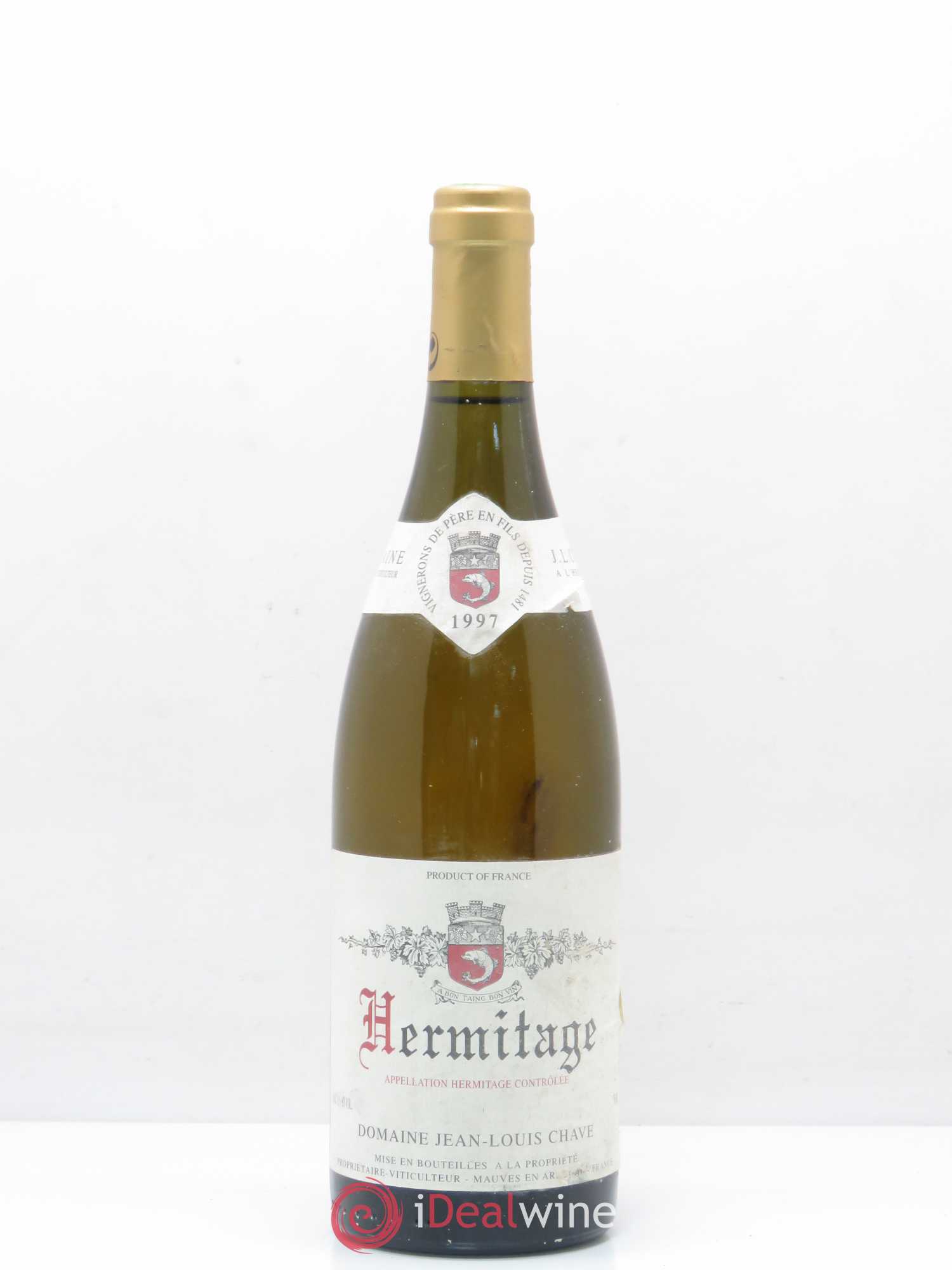 Hermitage Jean-Louis Chave 1997 - Lot de 1 bouteille - 0