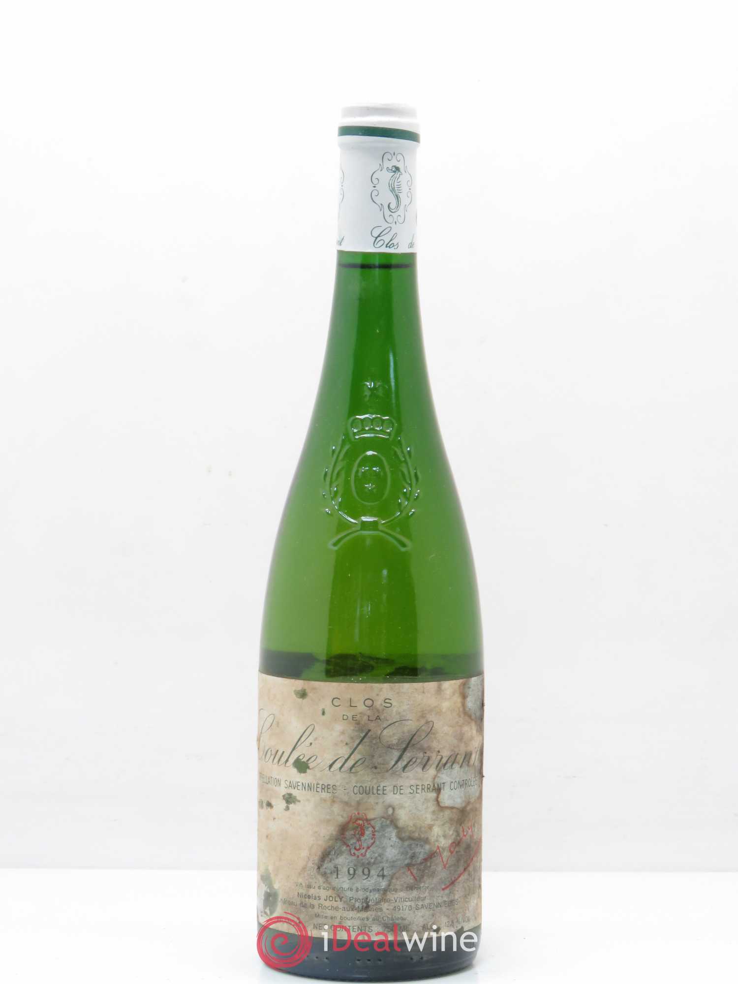 Savennières Clos de la Coulée de Serrant Vignobles de la Coulée de Serrant - Nicolas Joly 1994 - Lot de 1 bouteille - 0