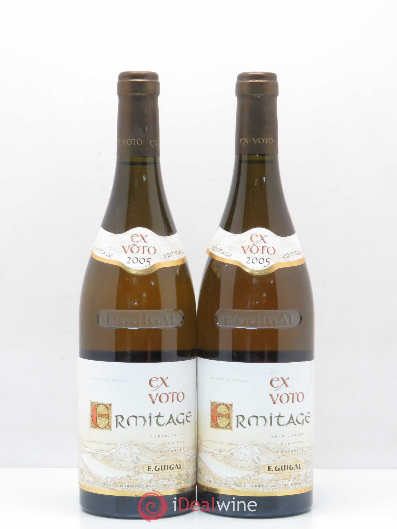 Ermitage Ex Voto Guigal 2005 - Lot de 2 bouteilles - 0