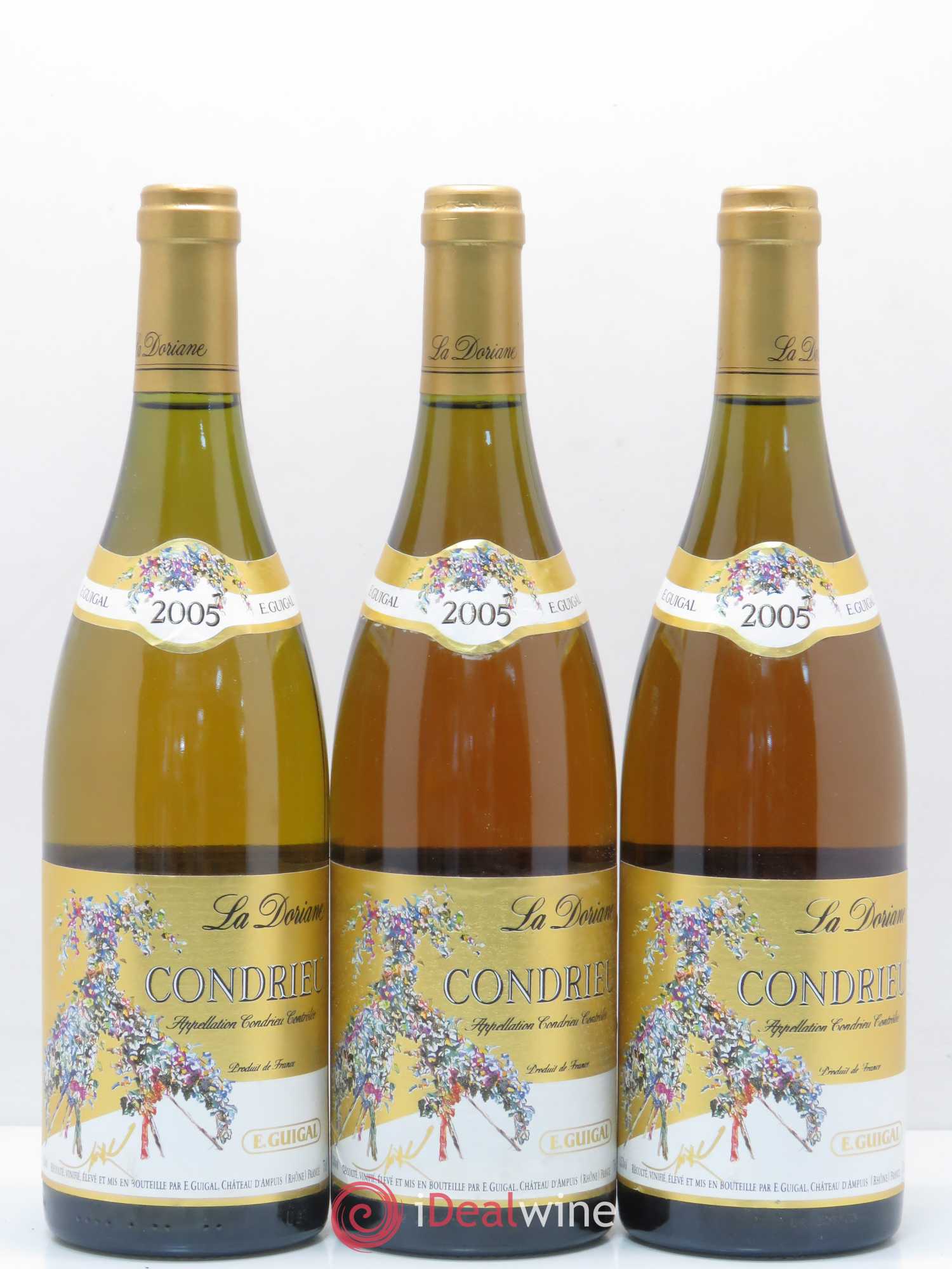 Condrieu La Doriane Guigal 2005 - Lot de 3 bouteilles - 0