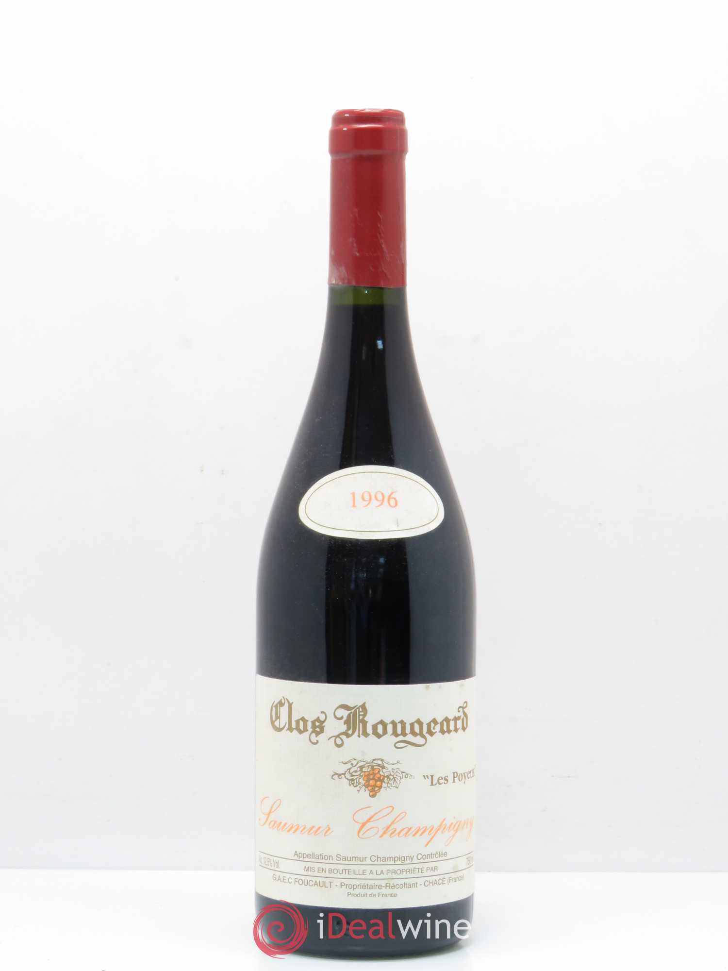 Saumur-Champigny Les Poyeux Clos Rougeard 1996 - Lot de 1 bouteille - 0