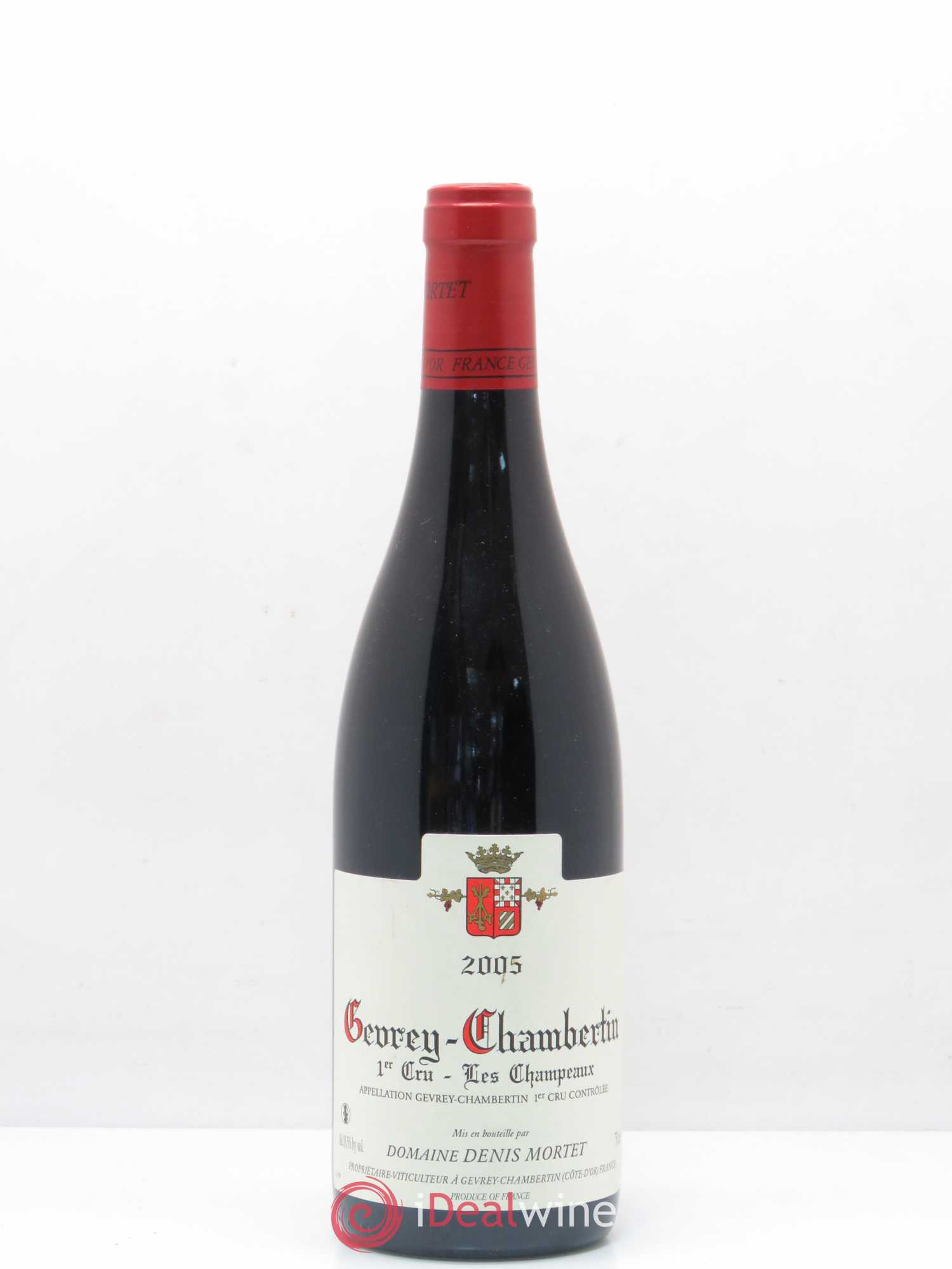 Gevrey-Chambertin 1er Cru Les Champeaux Denis Mortet (Domaine) 2005 - Lot de 1 bouteille - 0