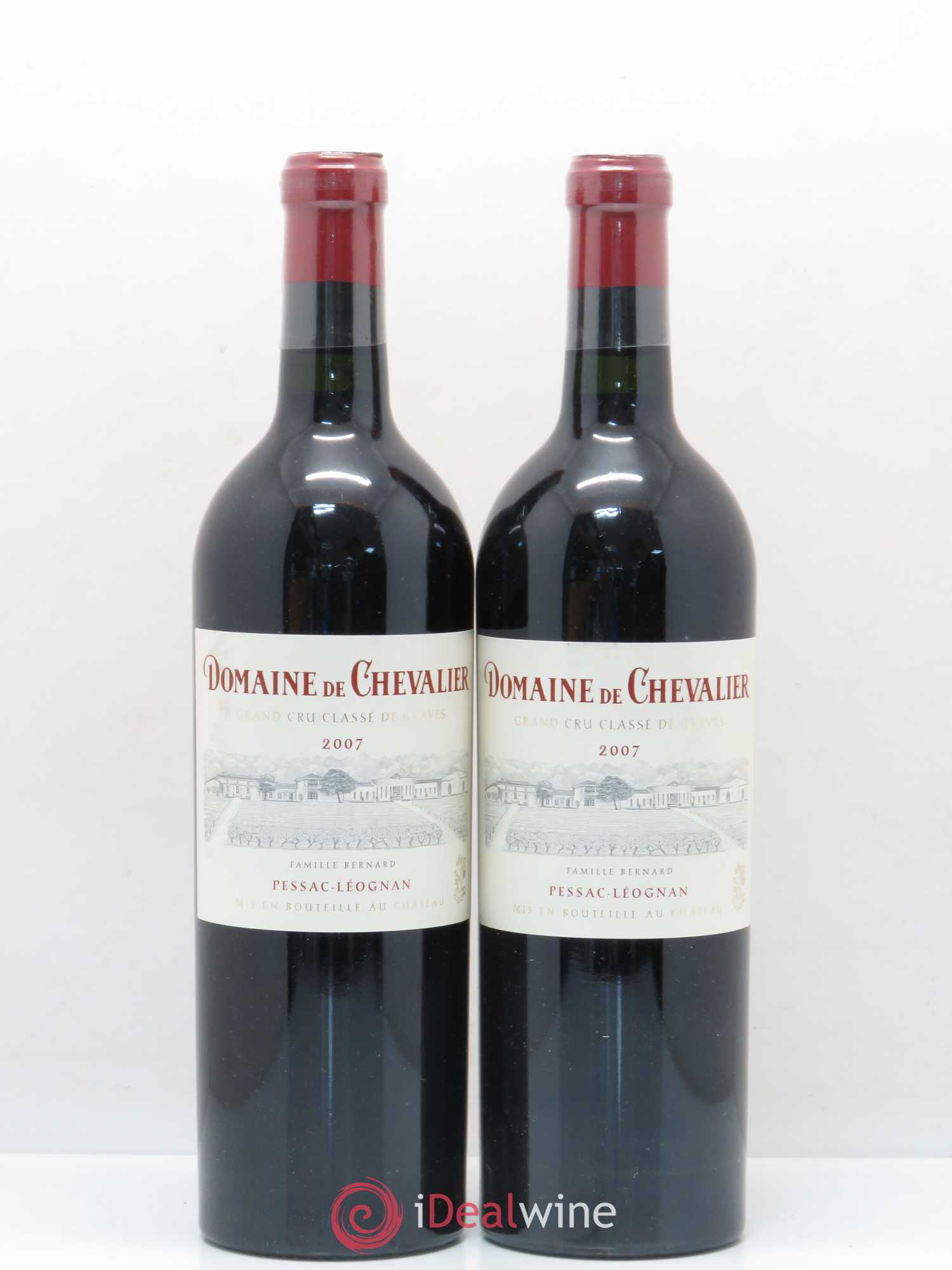 Domaine de Chevalier Cru Classé de Graves 2007 - Lot de 2 bouteilles - 0