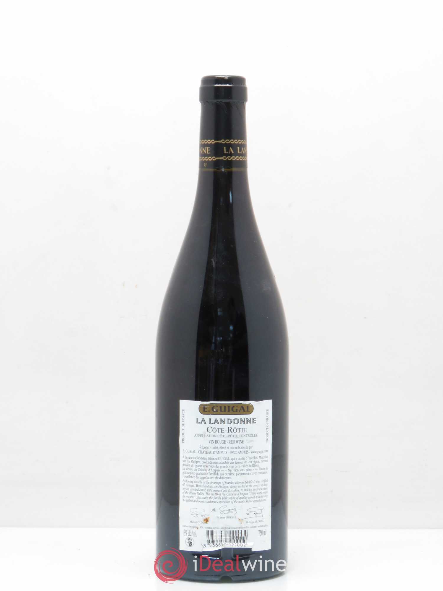 Côte-Rôtie La Landonne Guigal 2004 - Lot de 1 bouteille - 1