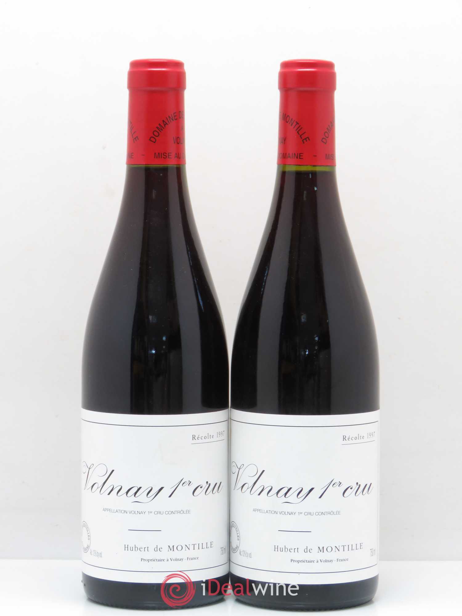 Volnay 1er Cru De Montille (Domaine) 1997 - Lot de 2 bouteilles - 0