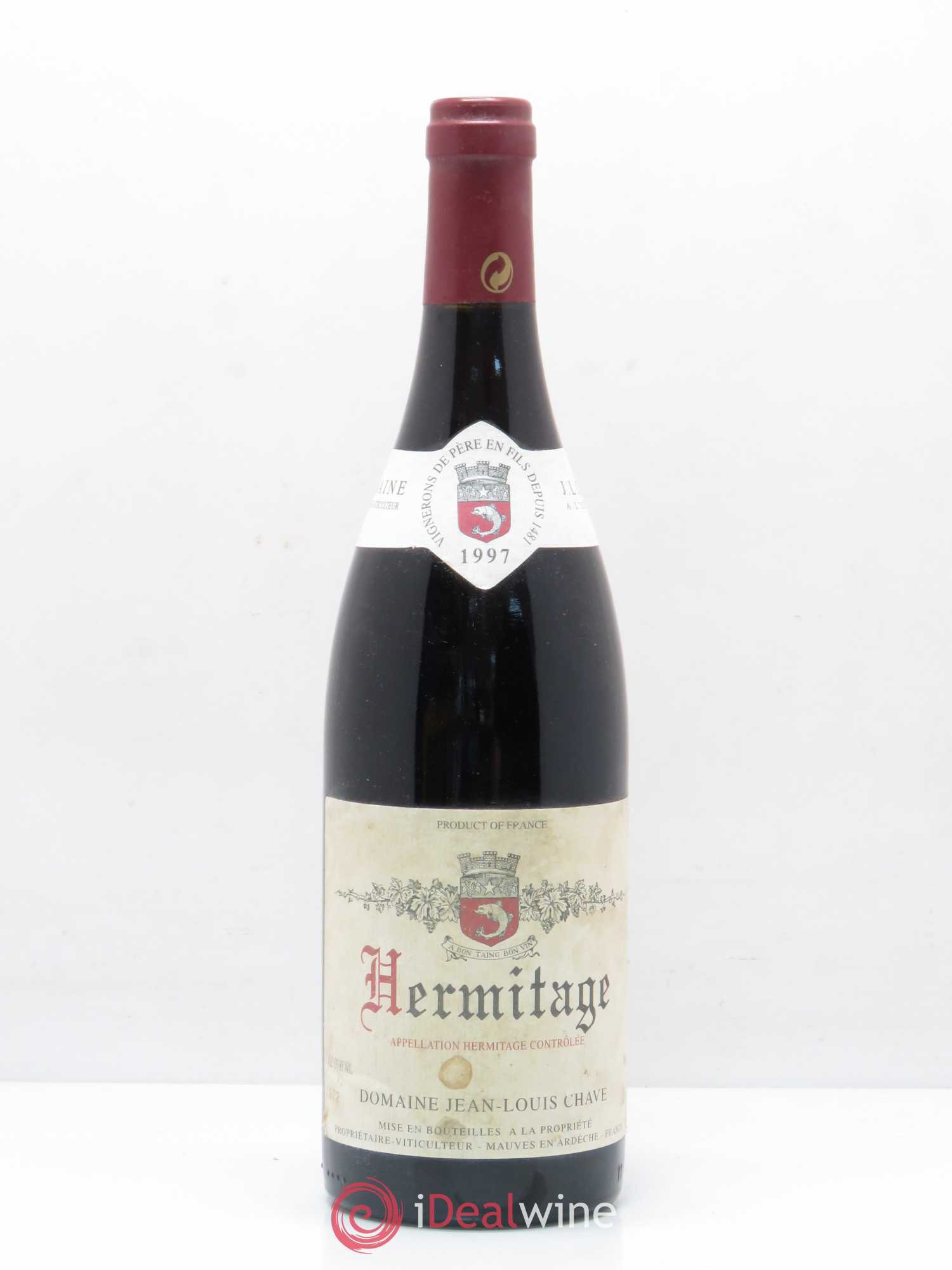 Hermitage Jean-Louis Chave 1997 - Lot de 1 bouteille - 0