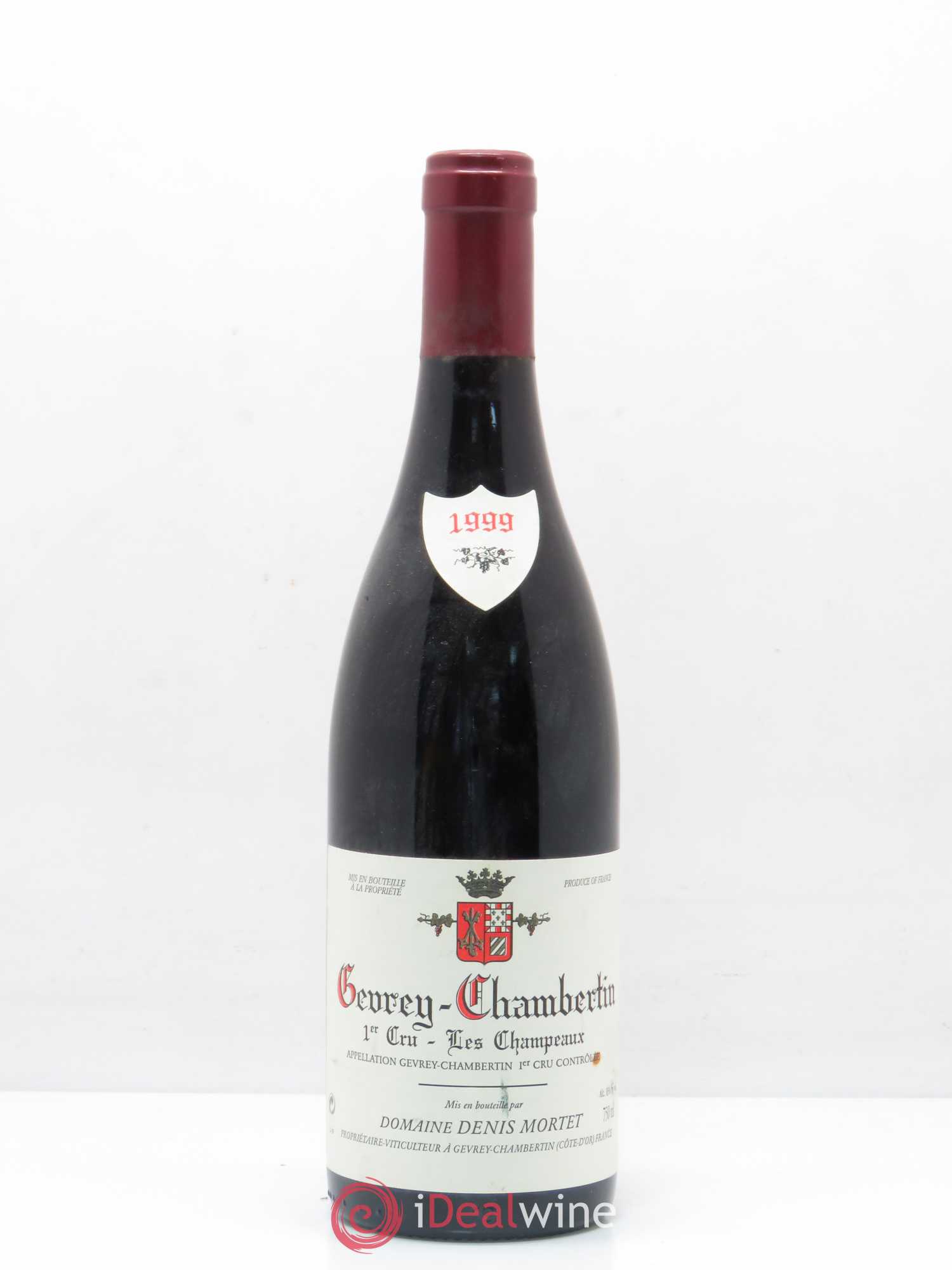 Gevrey-Chambertin 1er Cru Les Champeaux Denis Mortet (Domaine) 1999 - Lot de 1 bouteille - 0