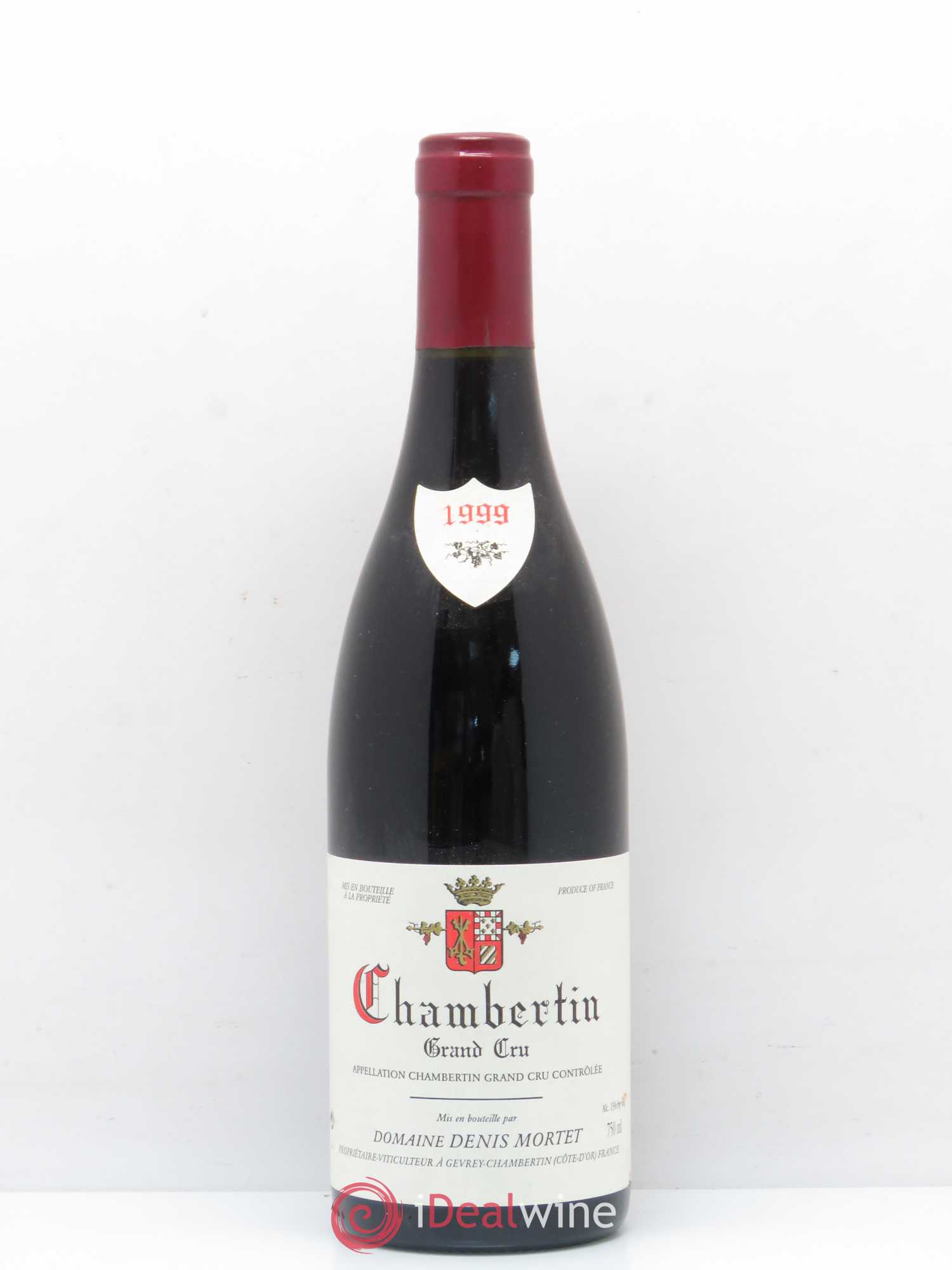 Chambertin Grand Cru Denis Mortet (Domaine) 1999 - Lot de 1 bouteille - 0